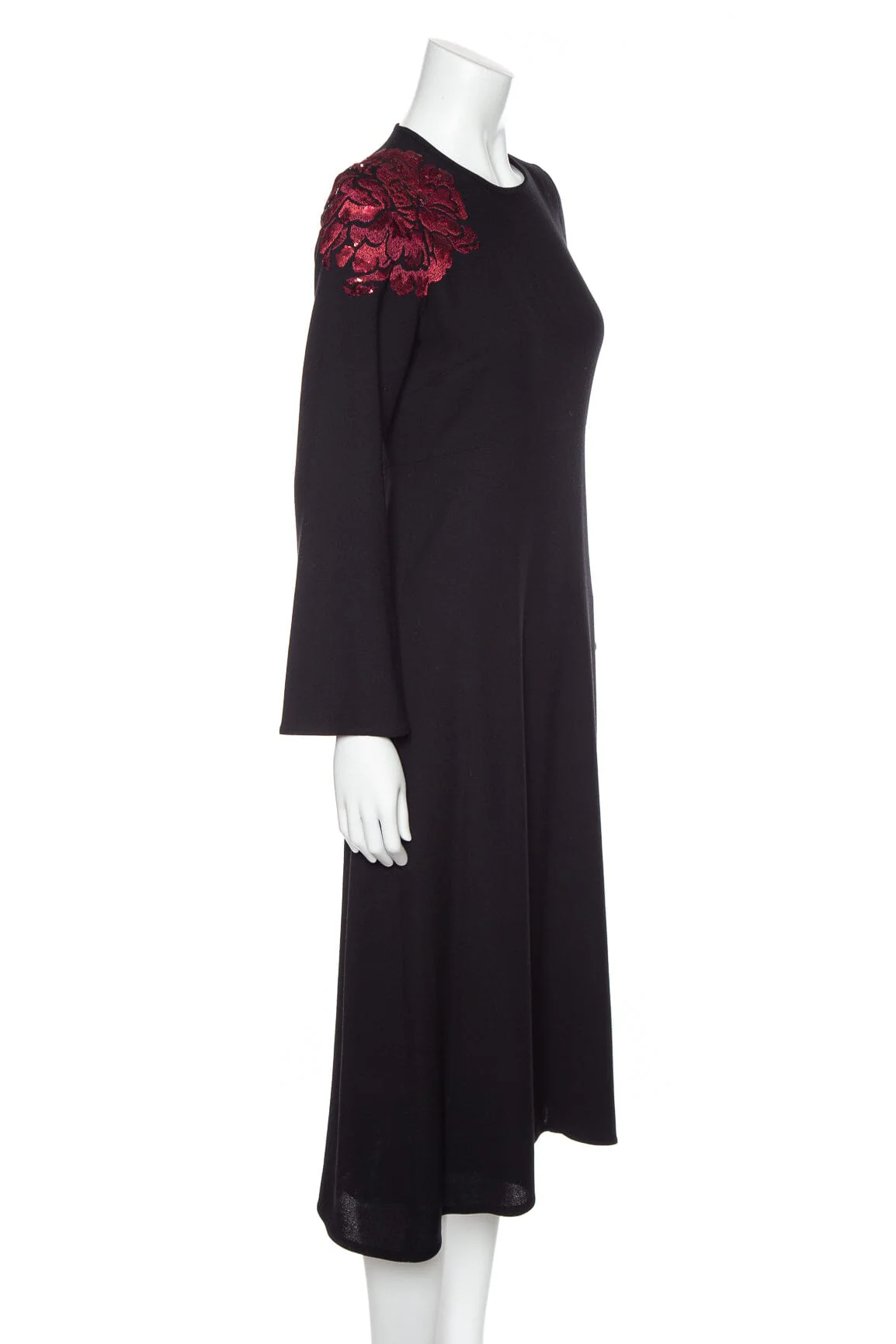 Etro Black Red Sequins Dress SZ 40 NWT - Image 2