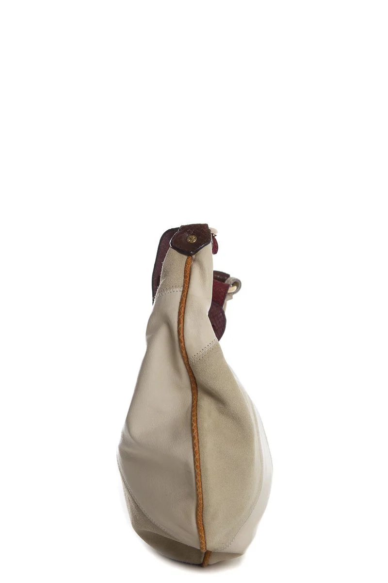 Etro Cream Suede Bag - Image 3
