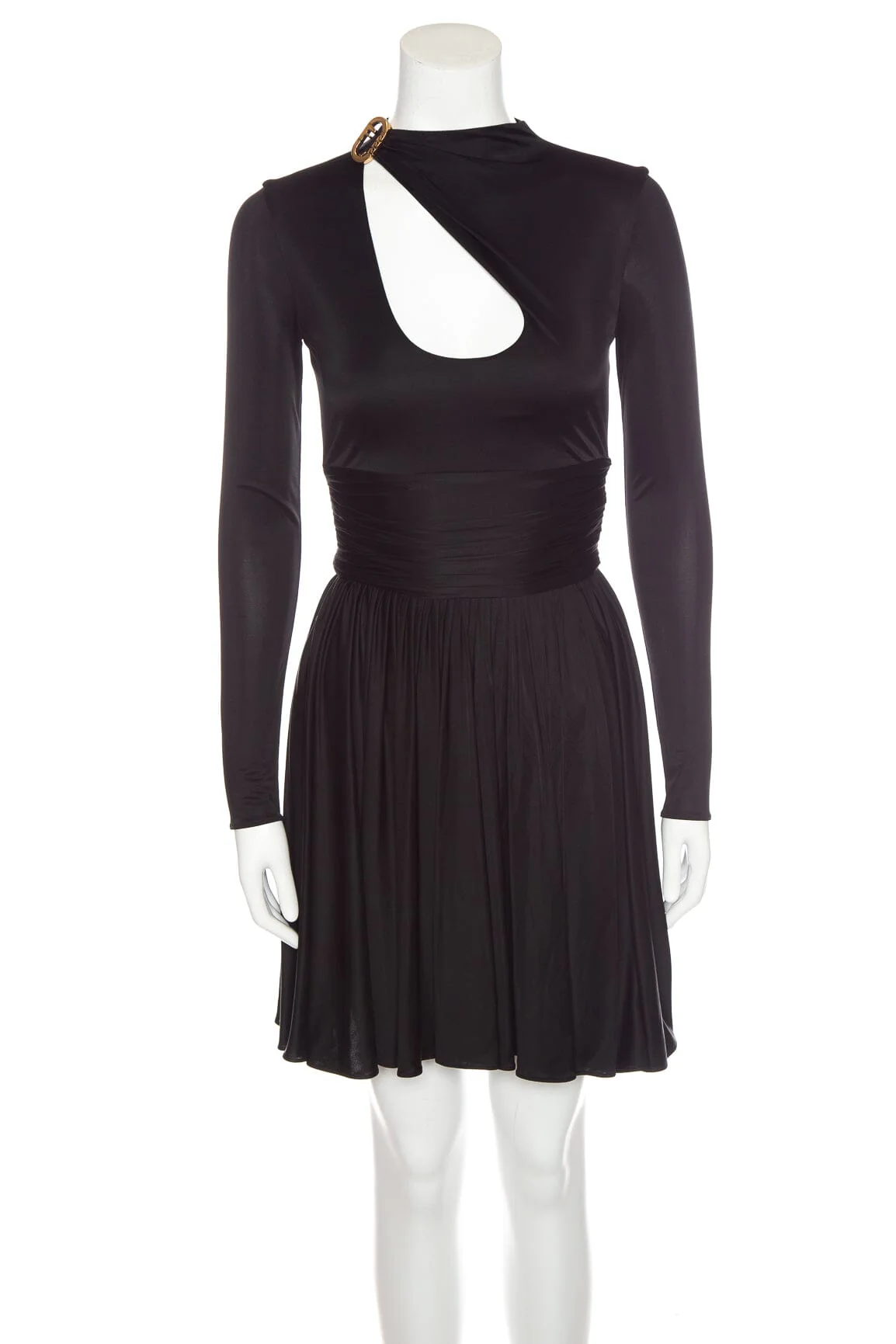 Fendace Black Long Sleeve Dress SZ 36 NWT