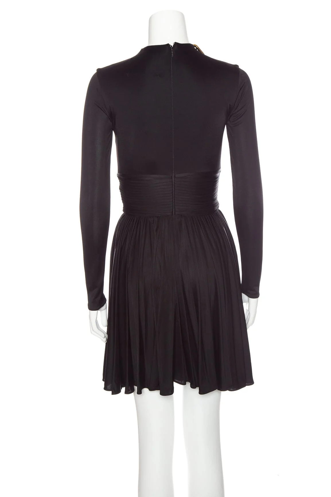 Fendace Black Long Sleeve Dress SZ 36 NWT - Image 3