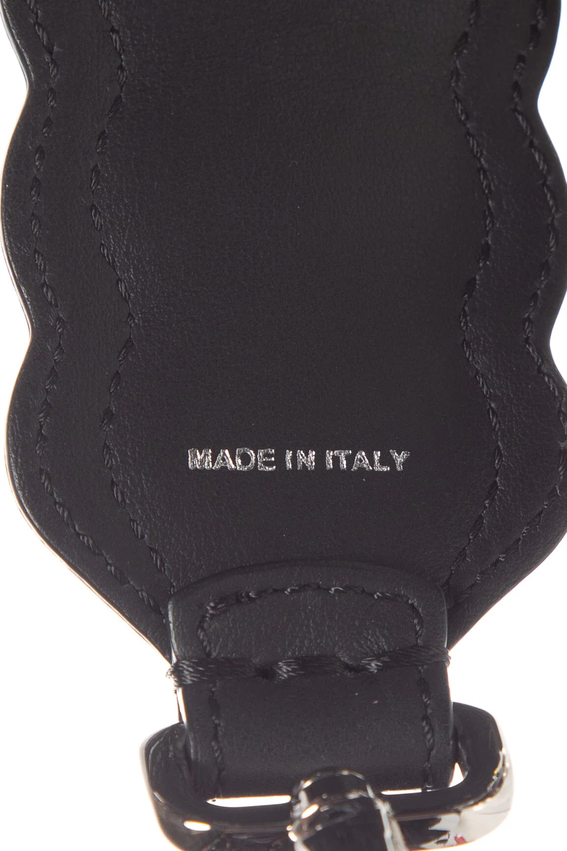 Fendi Black Sequins and Pearl Exotic Trim Strap - Image 4