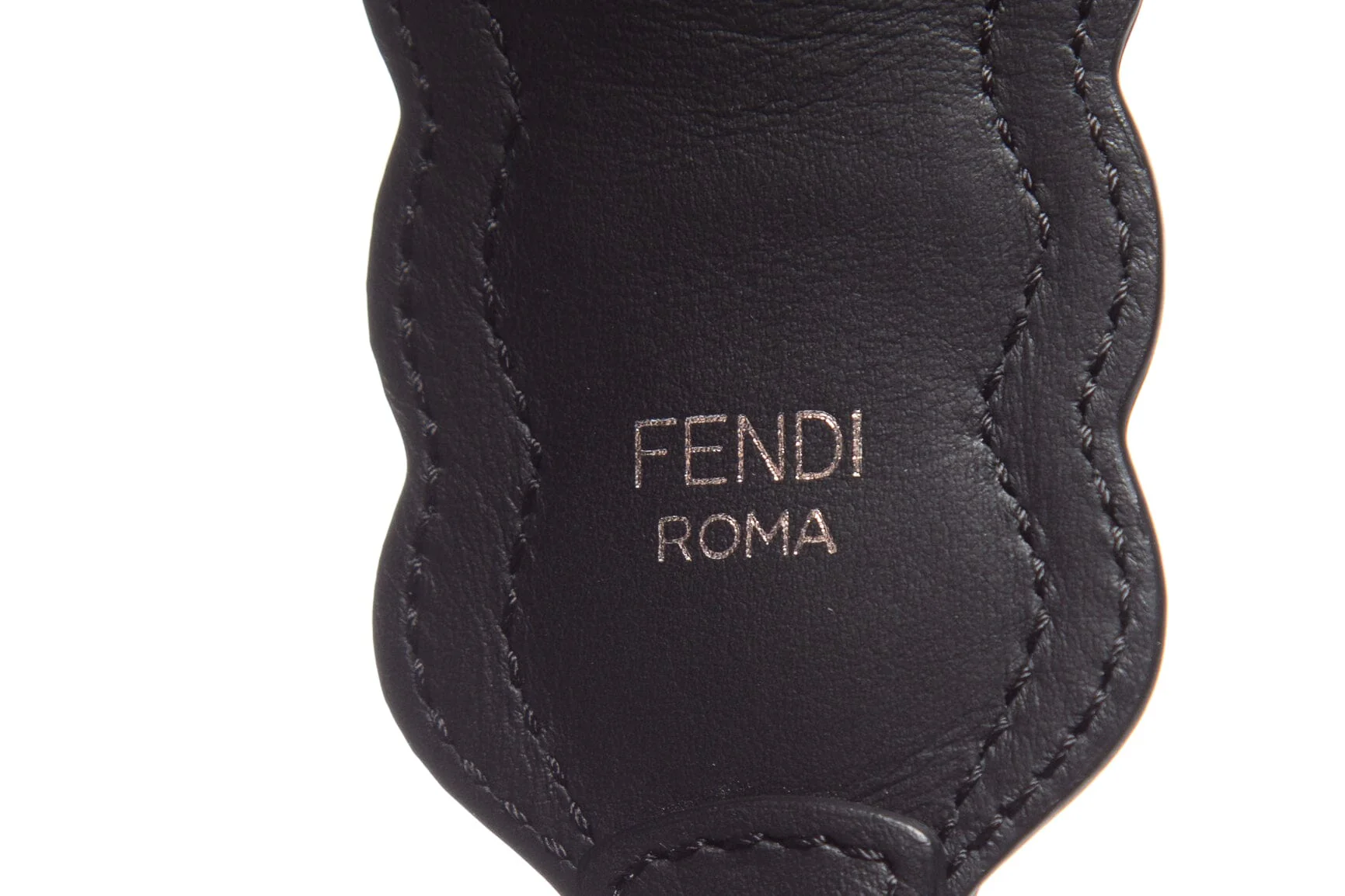 Fendi Black Sequins and Pearl Exotic Trim Strap - Image 5