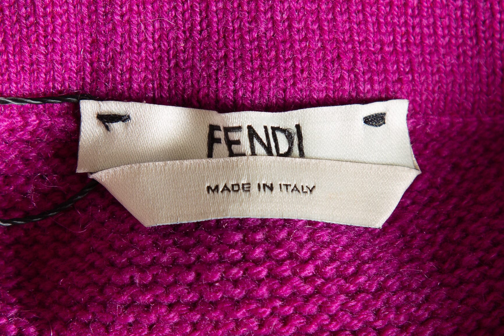 Fendi Magenta and Multi Stripe Midi Skirt SZ 42 - Image 4