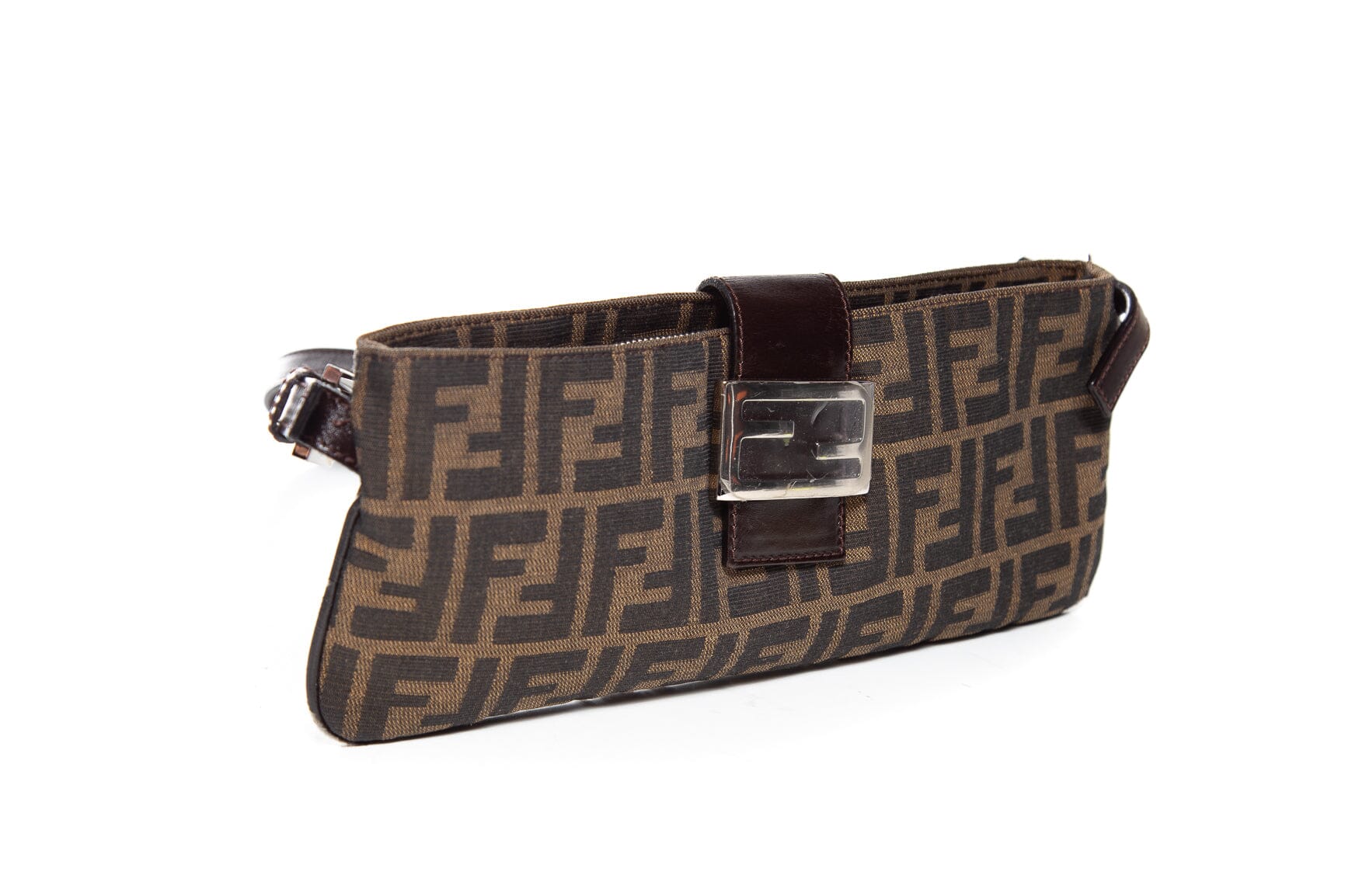 Fendi Vintage Monogram Zucca Canvas Cross-Body - Image 3