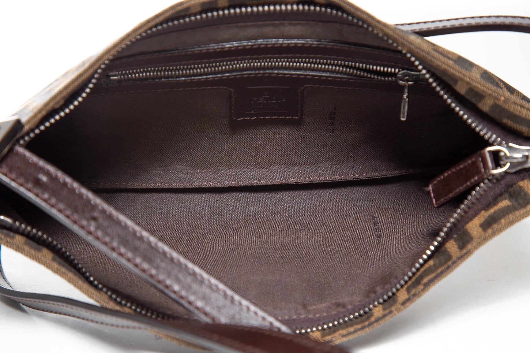 Fendi Vintage Monogram Zucca Canvas Cross-Body - Image 8