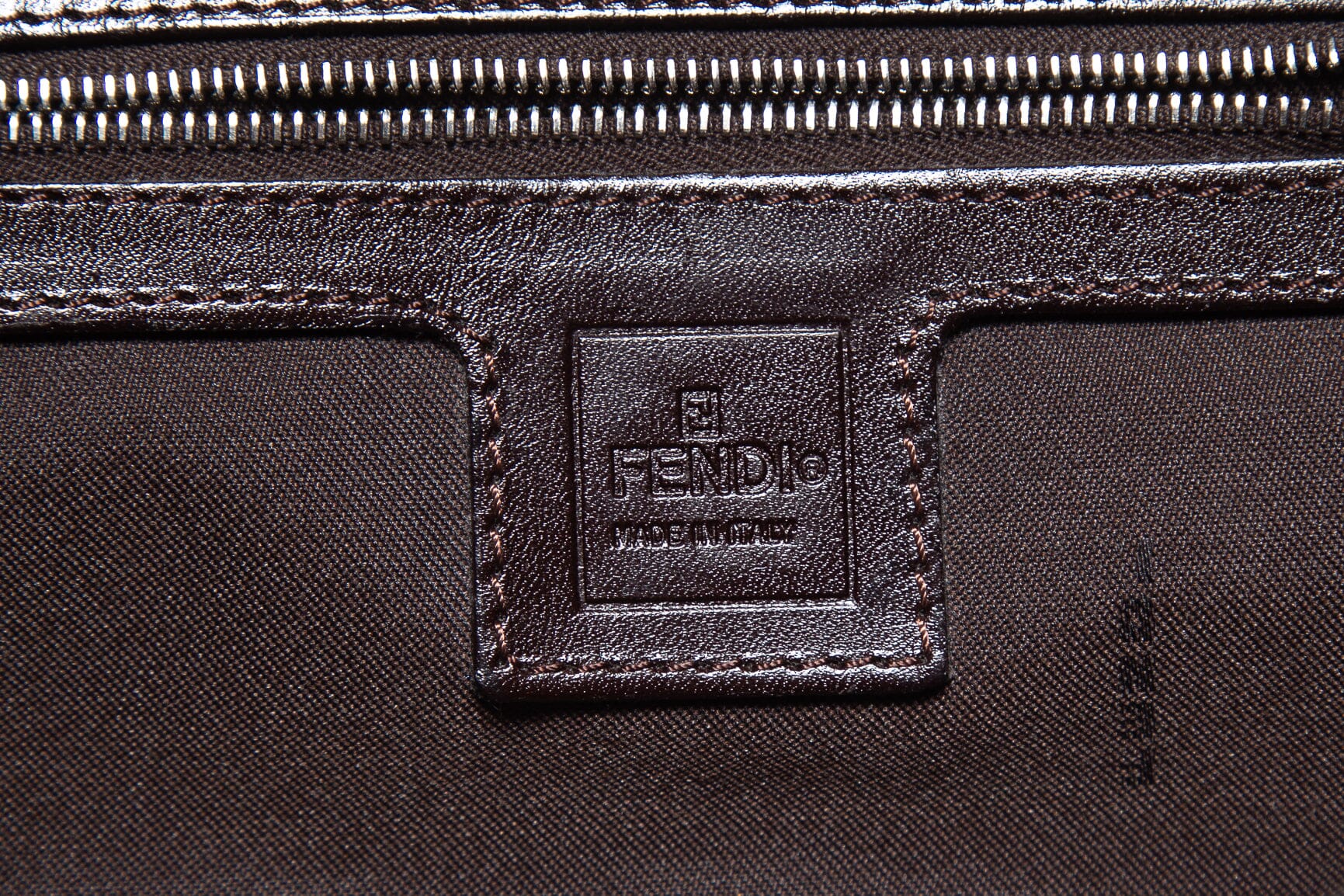Fendi Vintage Monogram Zucca Canvas Cross-Body - Image 9