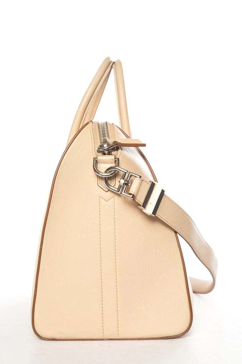 Givenchy Tan Leather Antigona Handle Bag - Image 3
