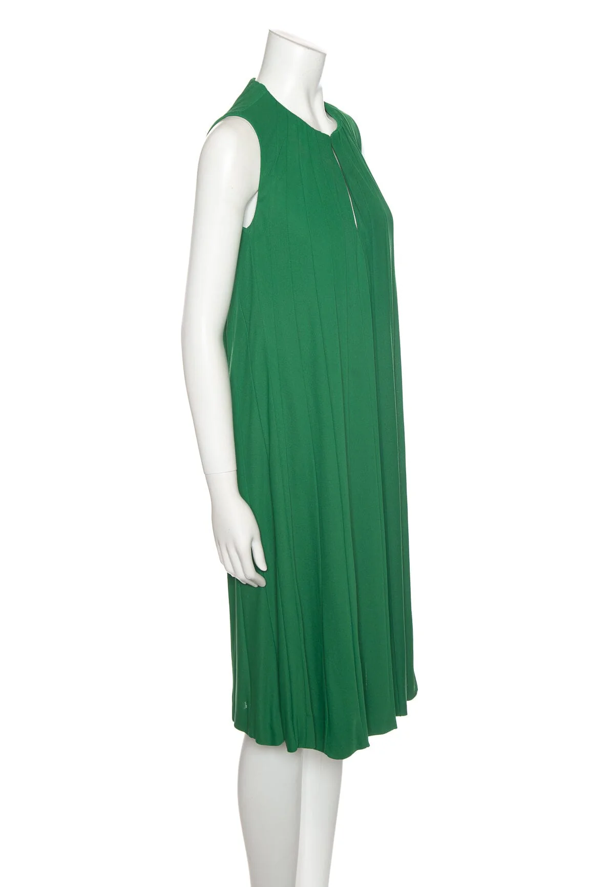 Gucci Green Sleeveless Dress SZ 42 - Image 2
