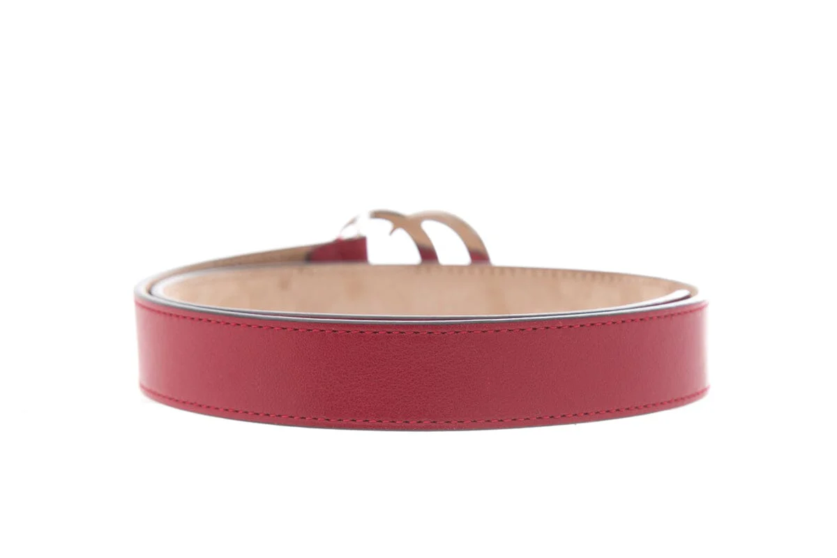 Gucci Kids Marmont Red Belt SZ L - Image 3