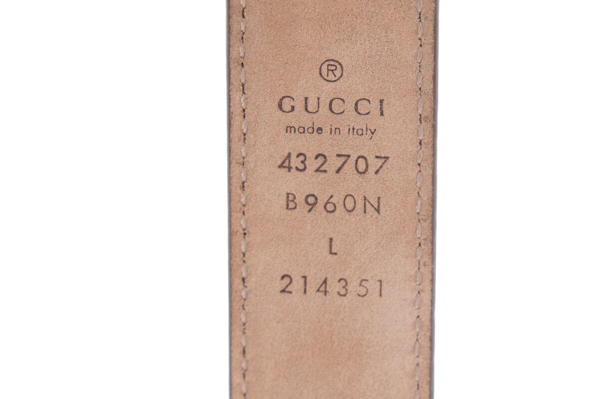 Gucci Kids Marmont Red Belt SZ L - Image 4