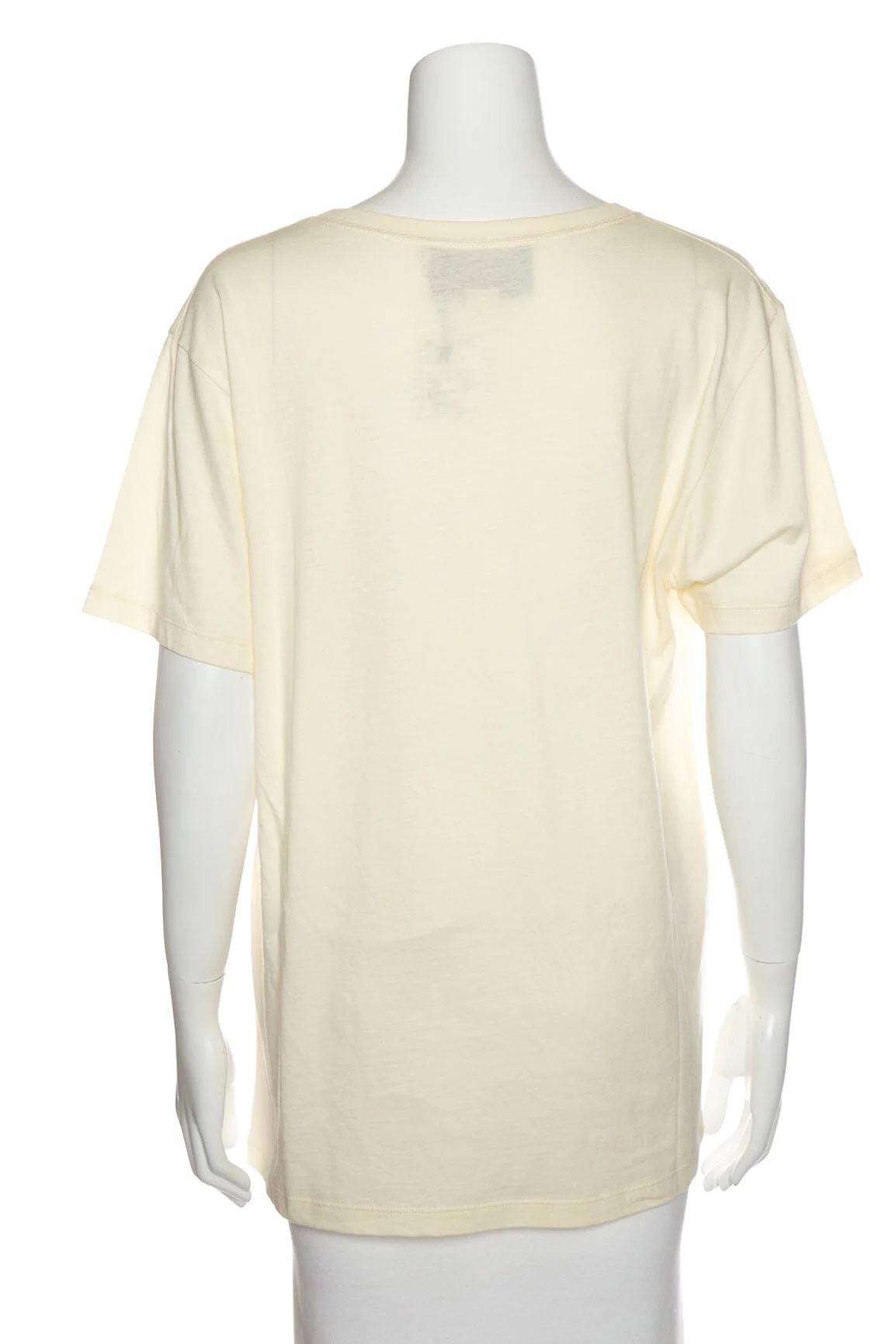 Gucci Off White "Rainbow Sequin" Graphic T-Shirt SZ S - Image 3