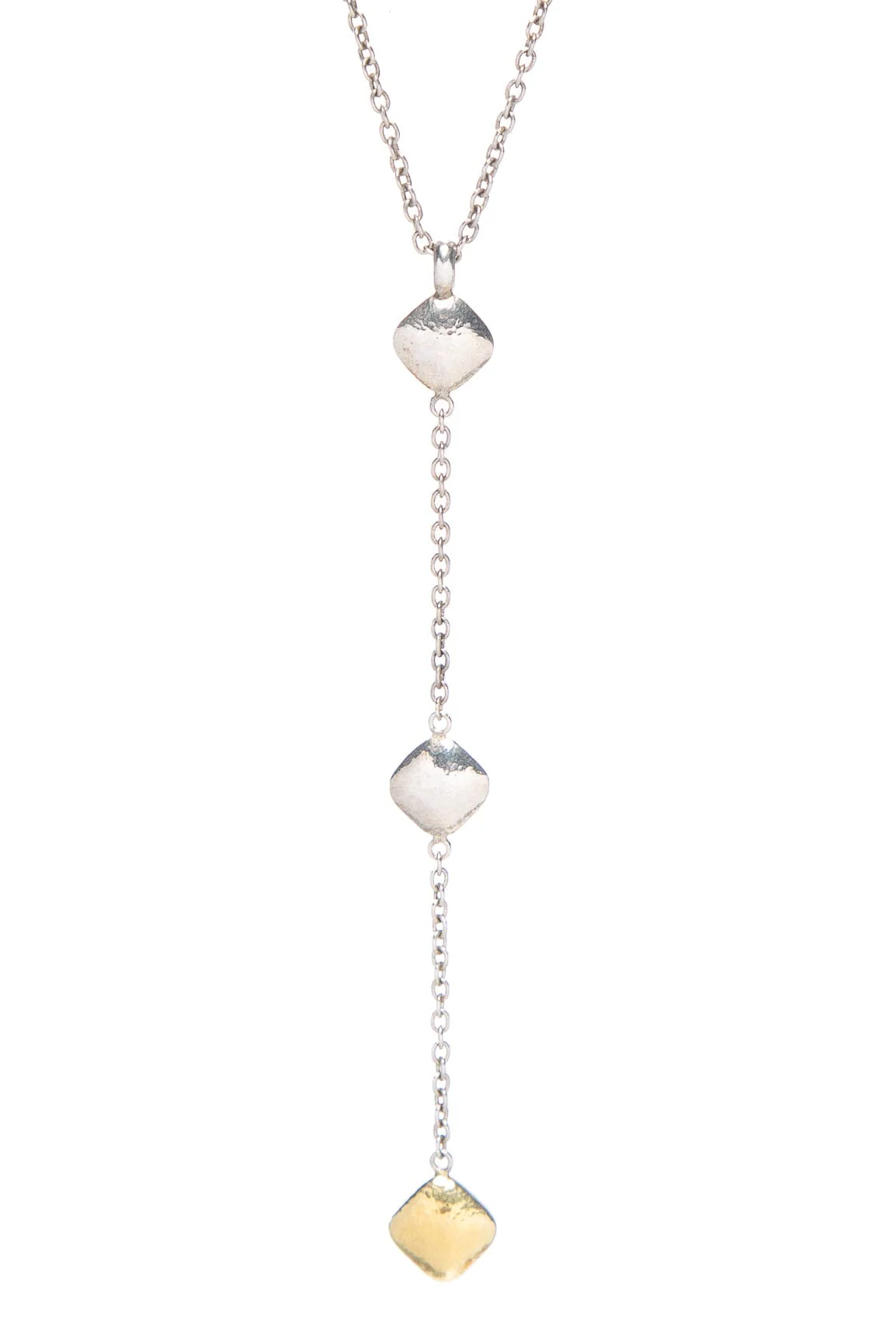 Gurhan Silver Chain Link Drop Necklace - Image 2
