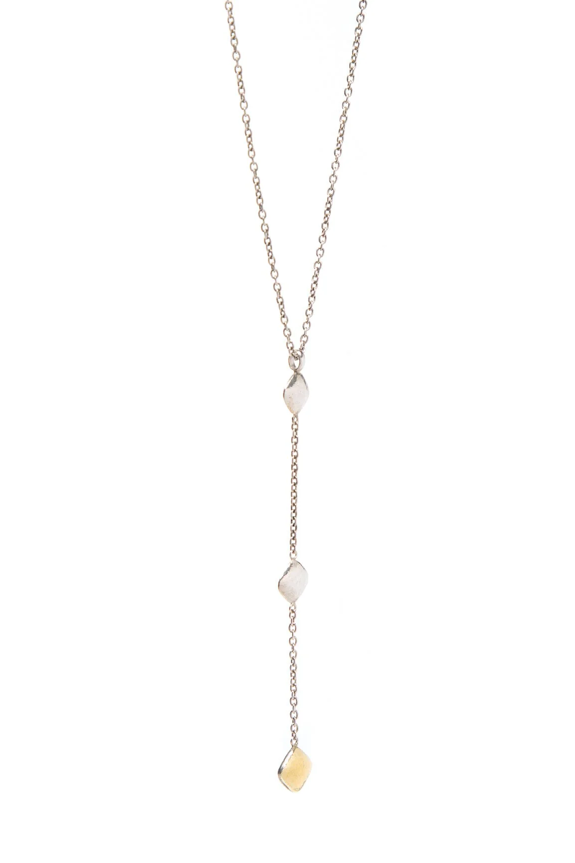 Gurhan Silver Chain Link Drop Necklace - Image 3