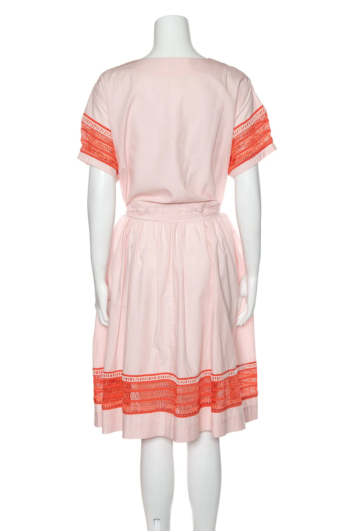 Harikae Pink and Orange Dress SZ M - Image 3