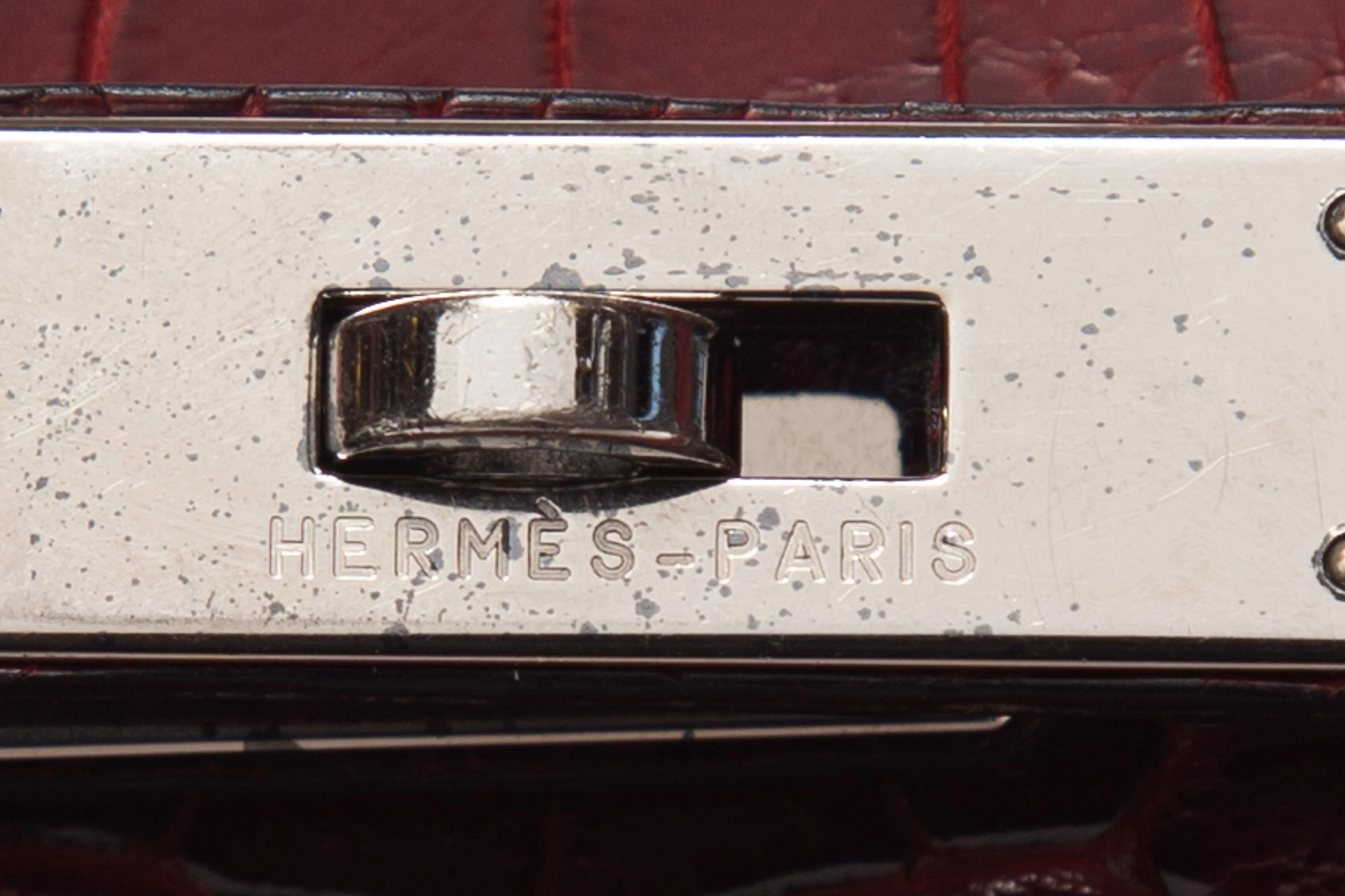 Hermès Birkin 30 cm Rouge Matte Niloticus Crocodile Handbag - Image 5