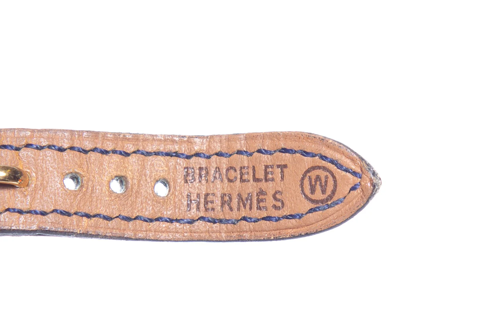 Hermès Blue Croc Kelly Watch - Image 5