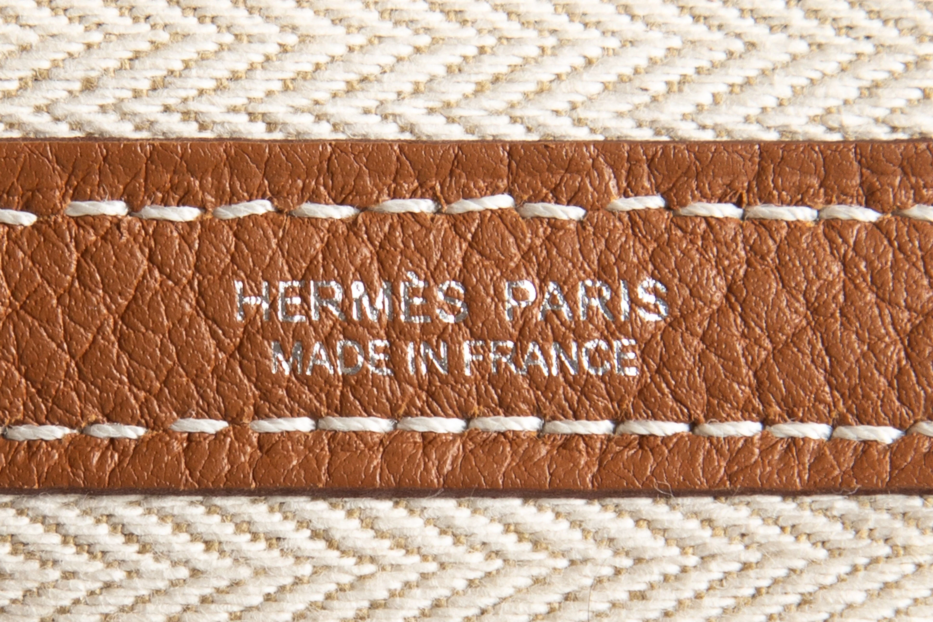 Hermès Brown Leather Negonda Garden Party 36 Tote - Image 7