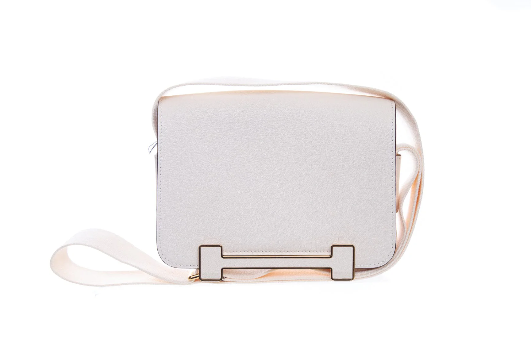 Hermès Cream Chevre Mysore Geta Handbag - Image 5
