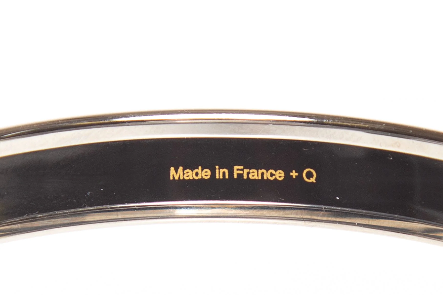 Hermès Enamel Horsebit Bangle Bracelet - Image 4