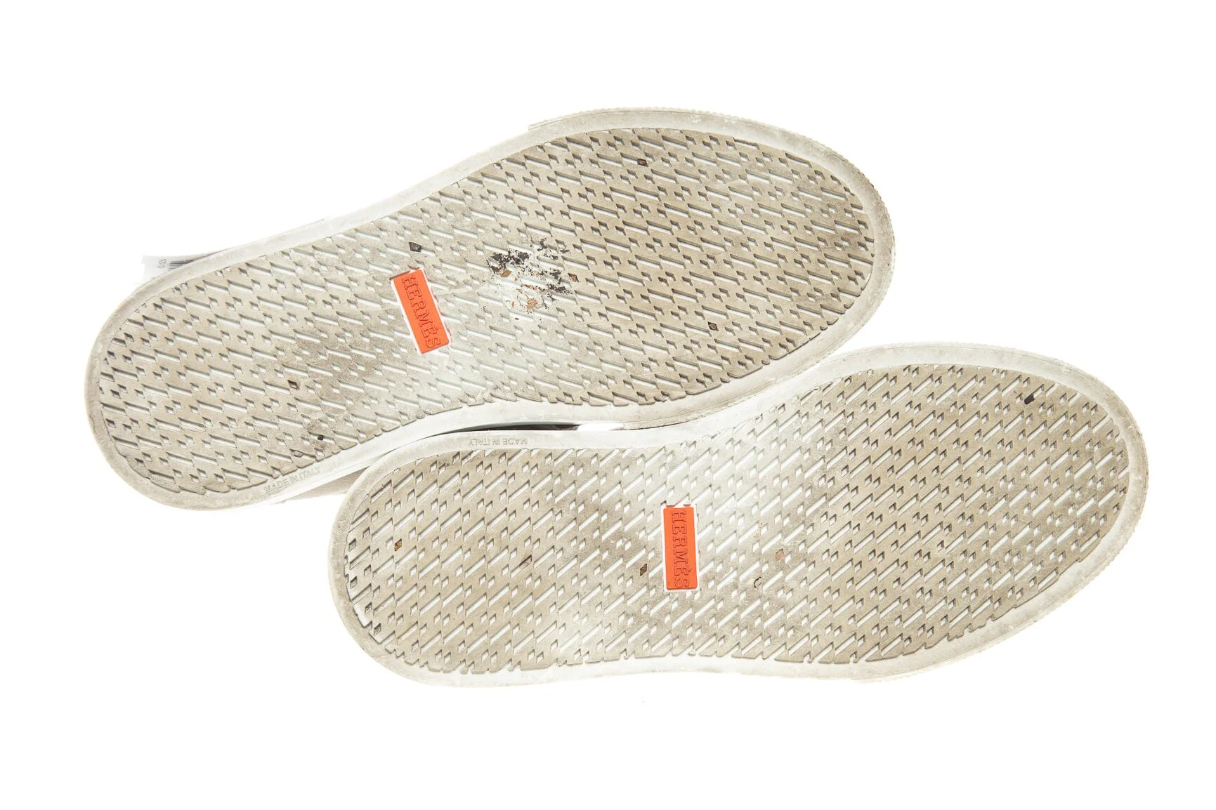 Hermès Grey Suede Game Kelly Sneakers SZ 35 - Image 6