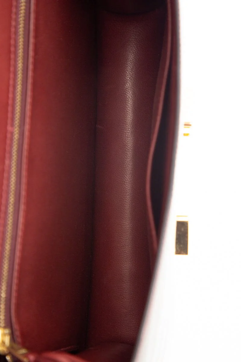 Hermès Shiny Niloticus Croc Constance 24 Bordeaux Handbag - Image 8