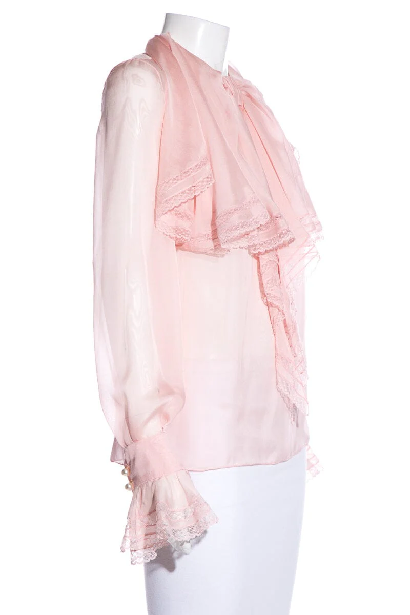 Ingie Paris Blush Blouse SZ 34 - Image 2