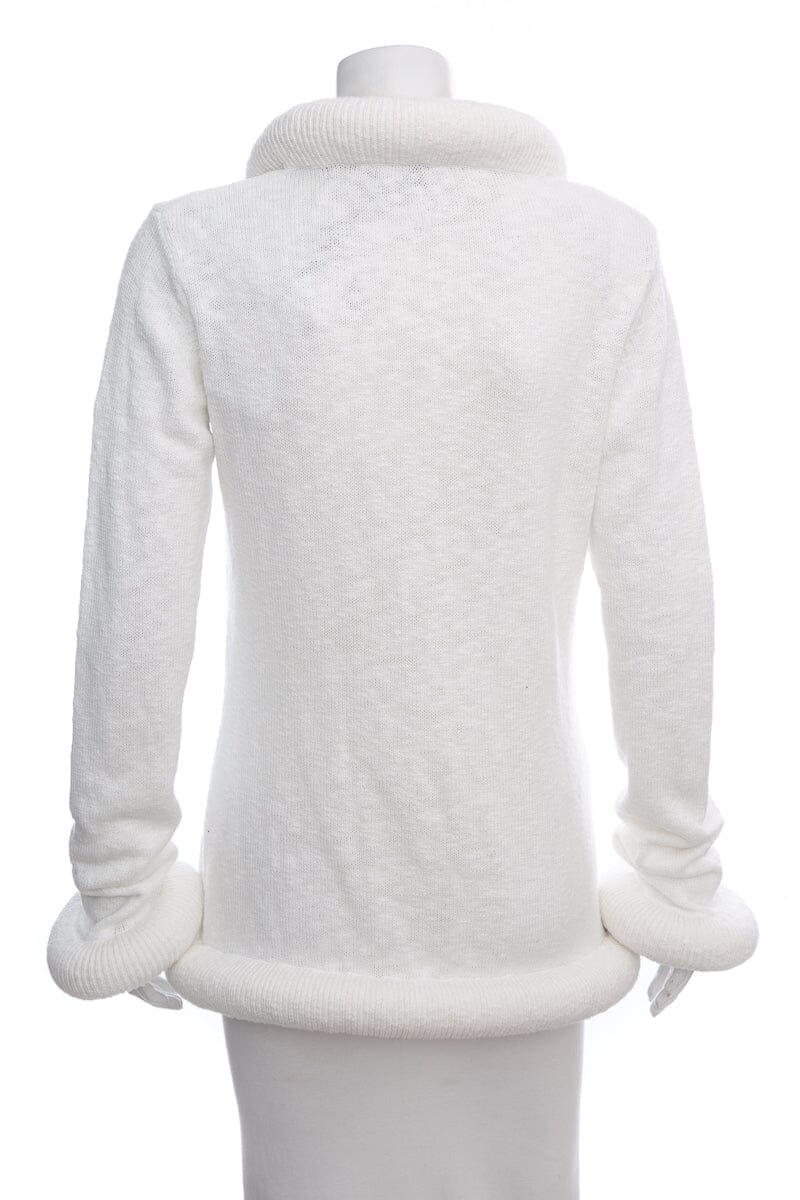 J.W. Anderson White Bumper Trim Sweater SZ L NWT - Image 3