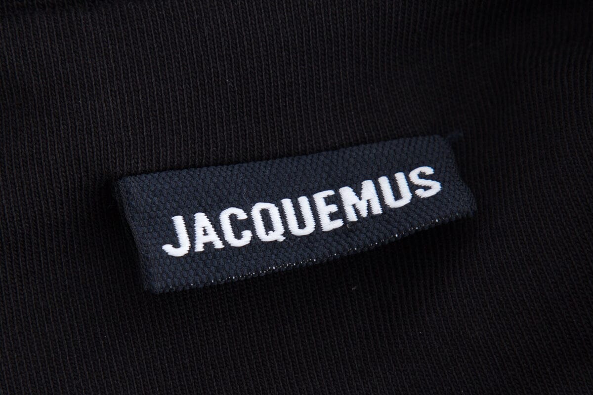 Jacquemus Black Cotton Fitted T-Shirt Mini Dress SZ S - Image 4