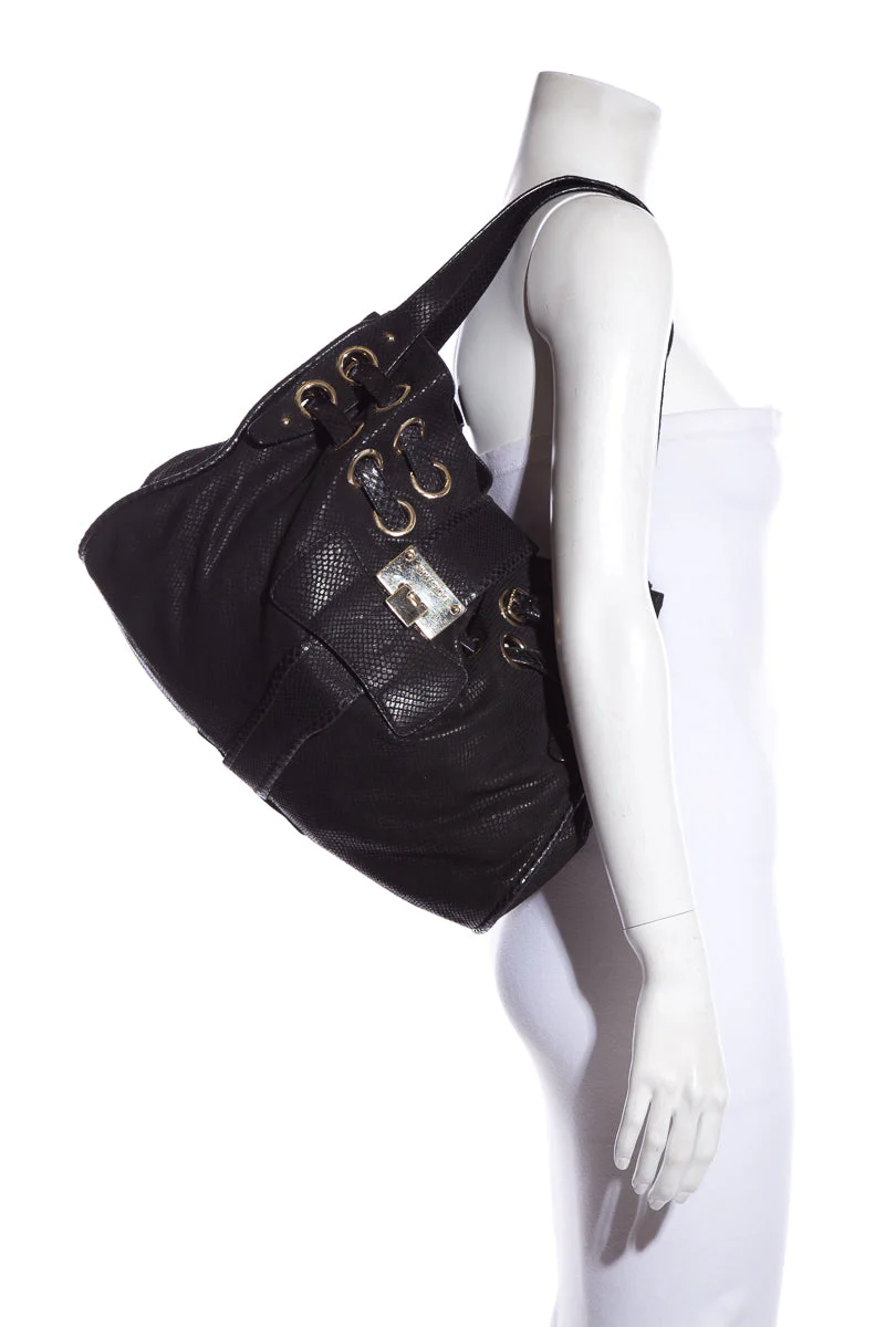 Jimmy Choo Black Hobo - Image 2