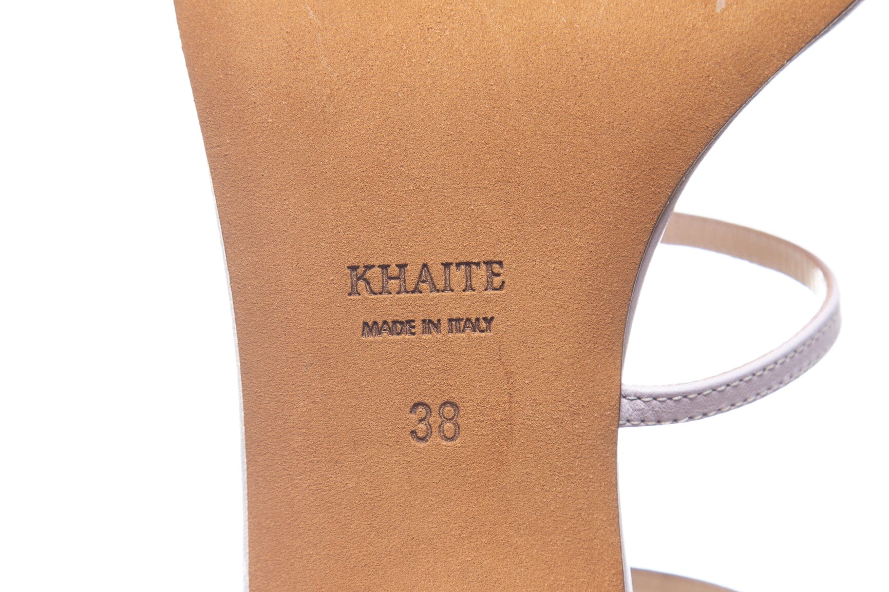 Khaite Lavender Strappy Heels SZ 38 - Image 7