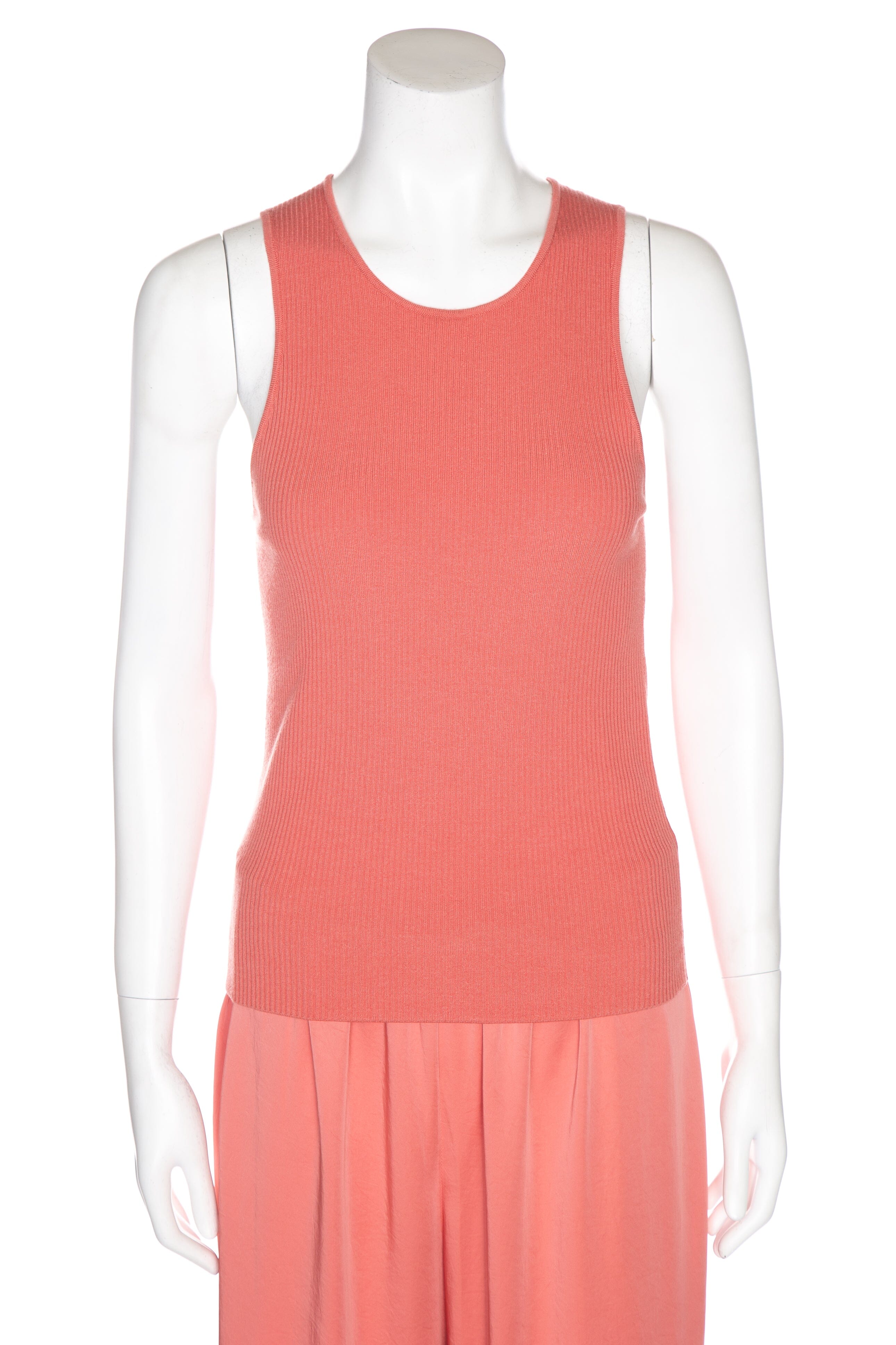 La Pointe Salmon 3 PC Feather Blazer, Tank, and Pant Set SZ M/L NWT - Image 4