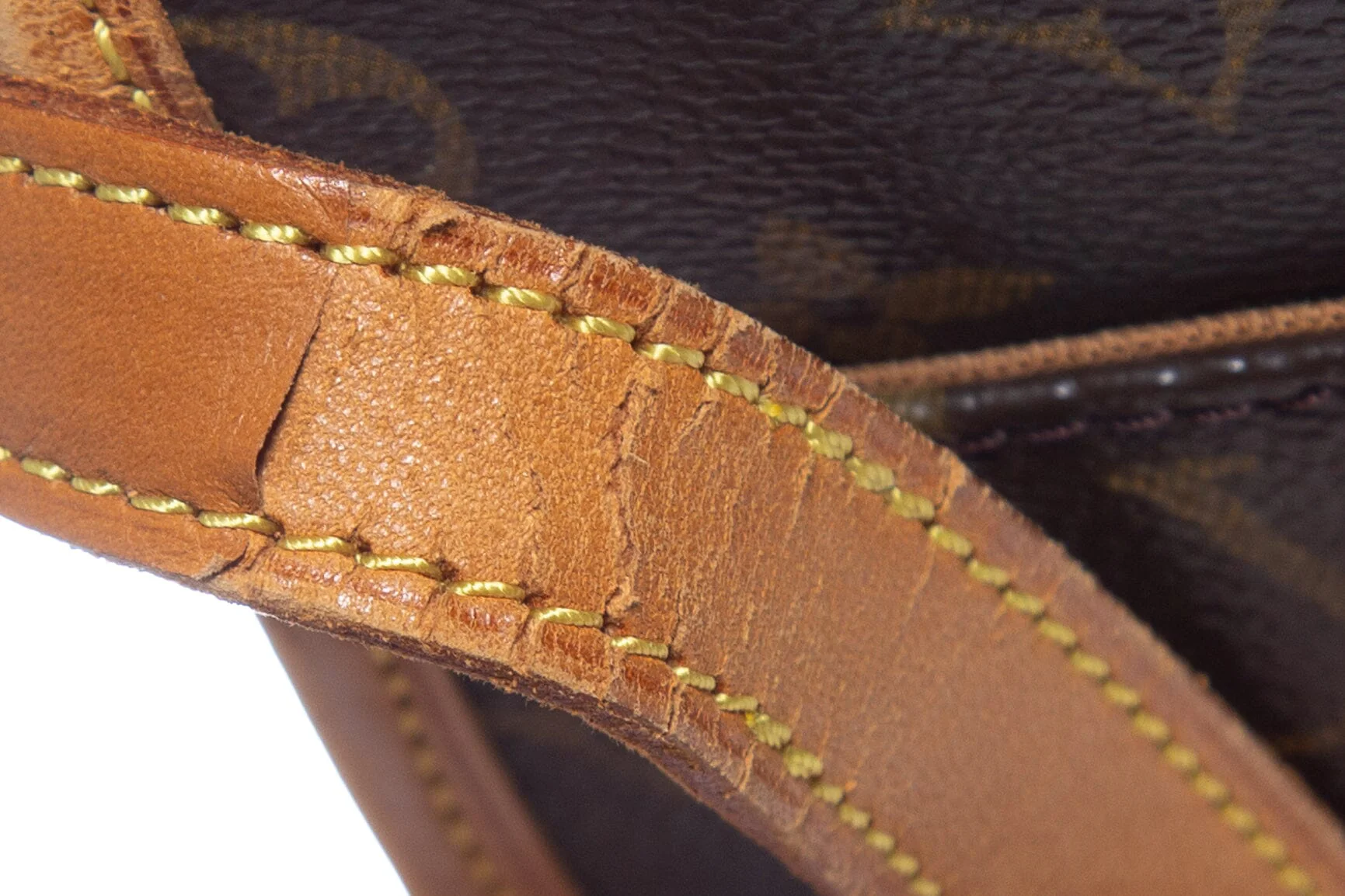 Louis Vuitton Brown Canvas Monogram Sologne Handbag - Image 5