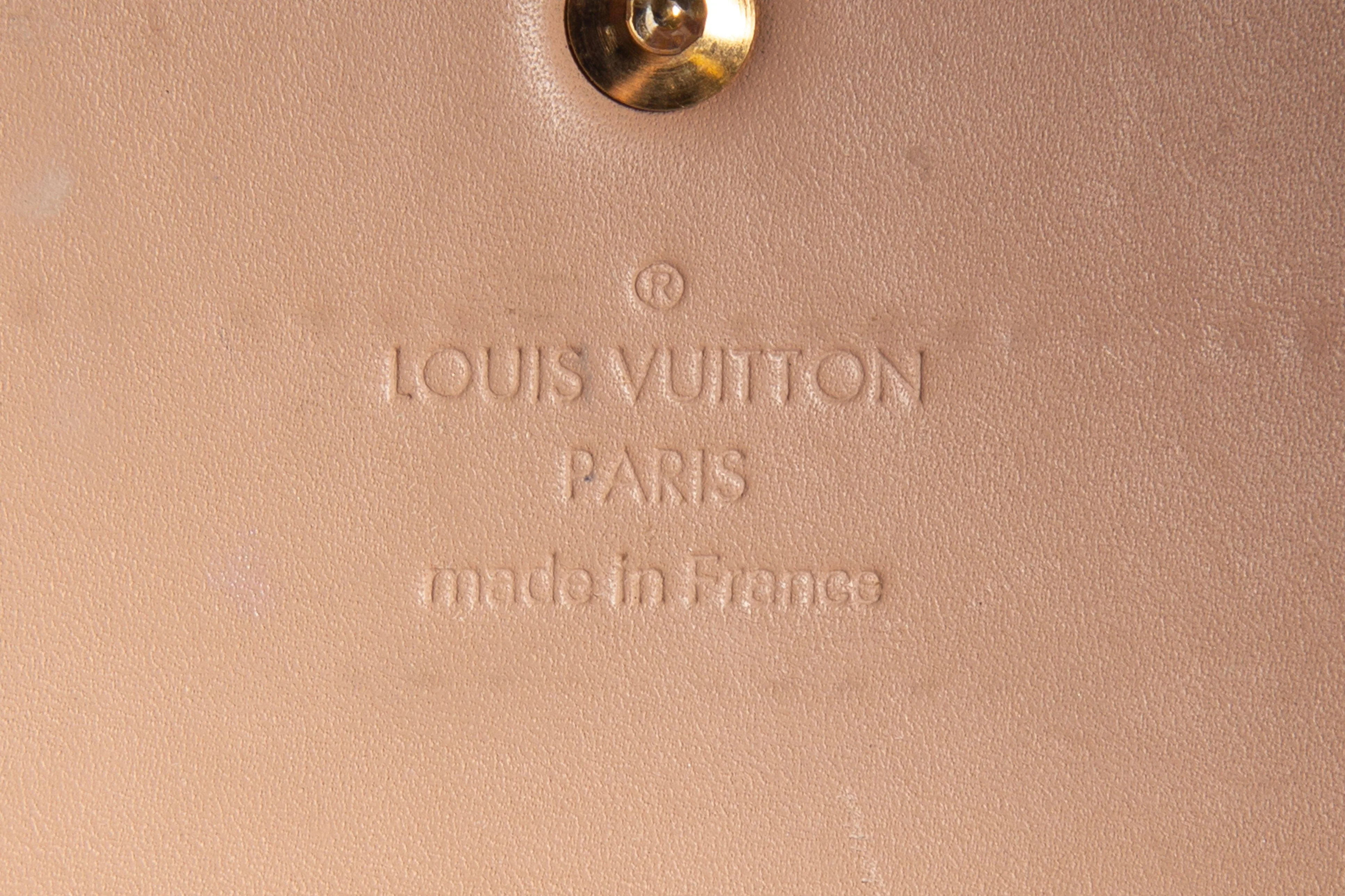 Louis Vuitton Rose Vernis Long Compact Wallet - Image 5