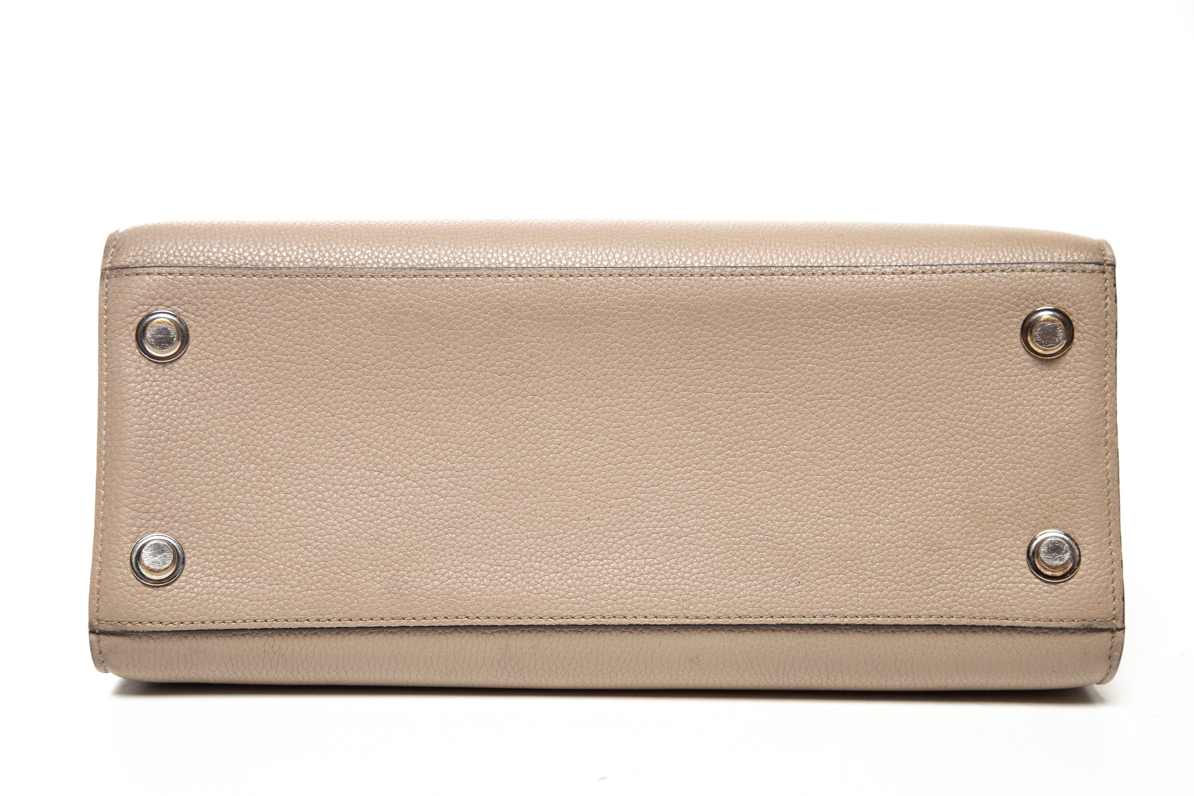 Louis Vuitton Taupe and Black City Streamer MM Handbag - Image 5