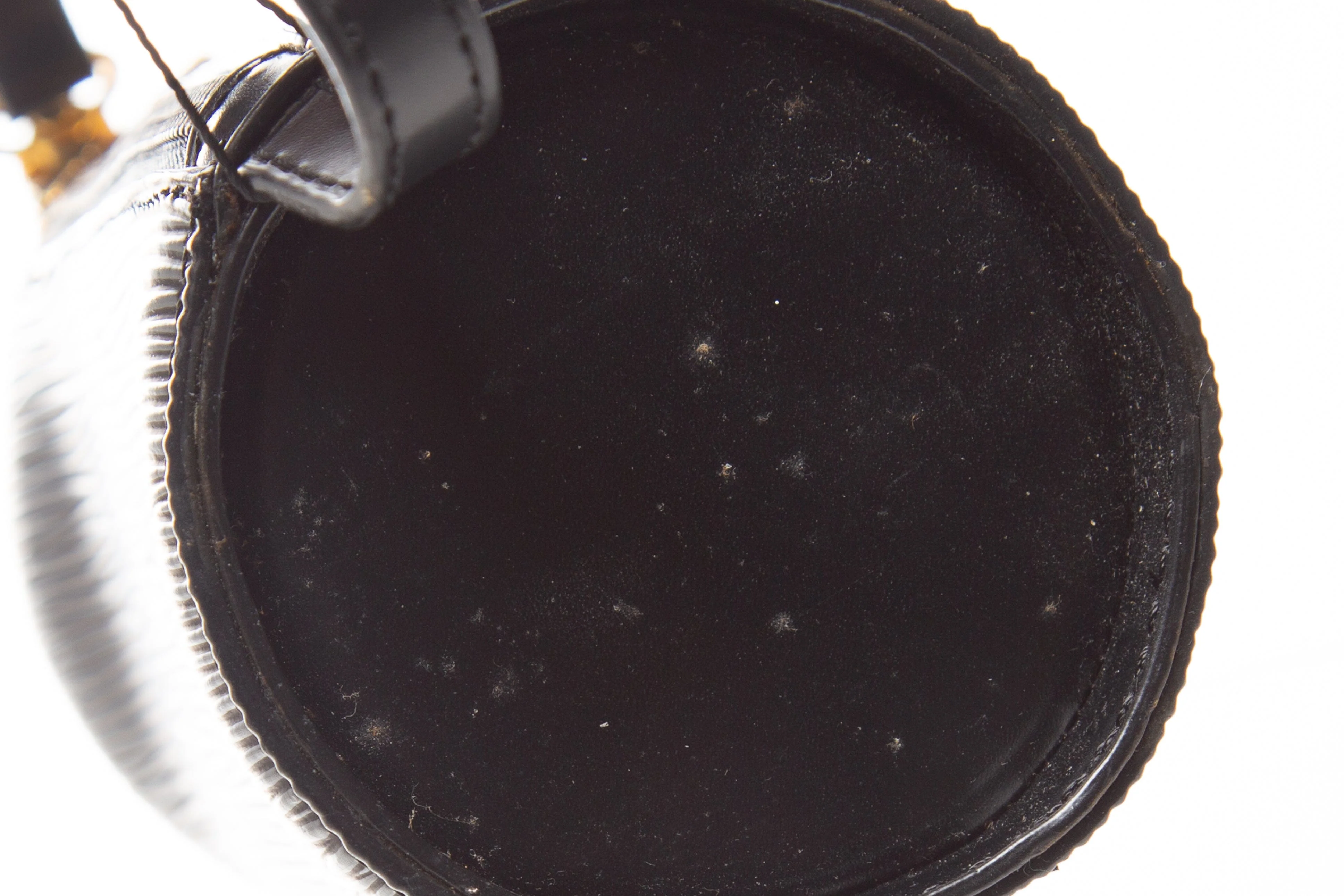 Louis Vuitton Vintage Black Epi Leather Papillion Pochette - Image 4