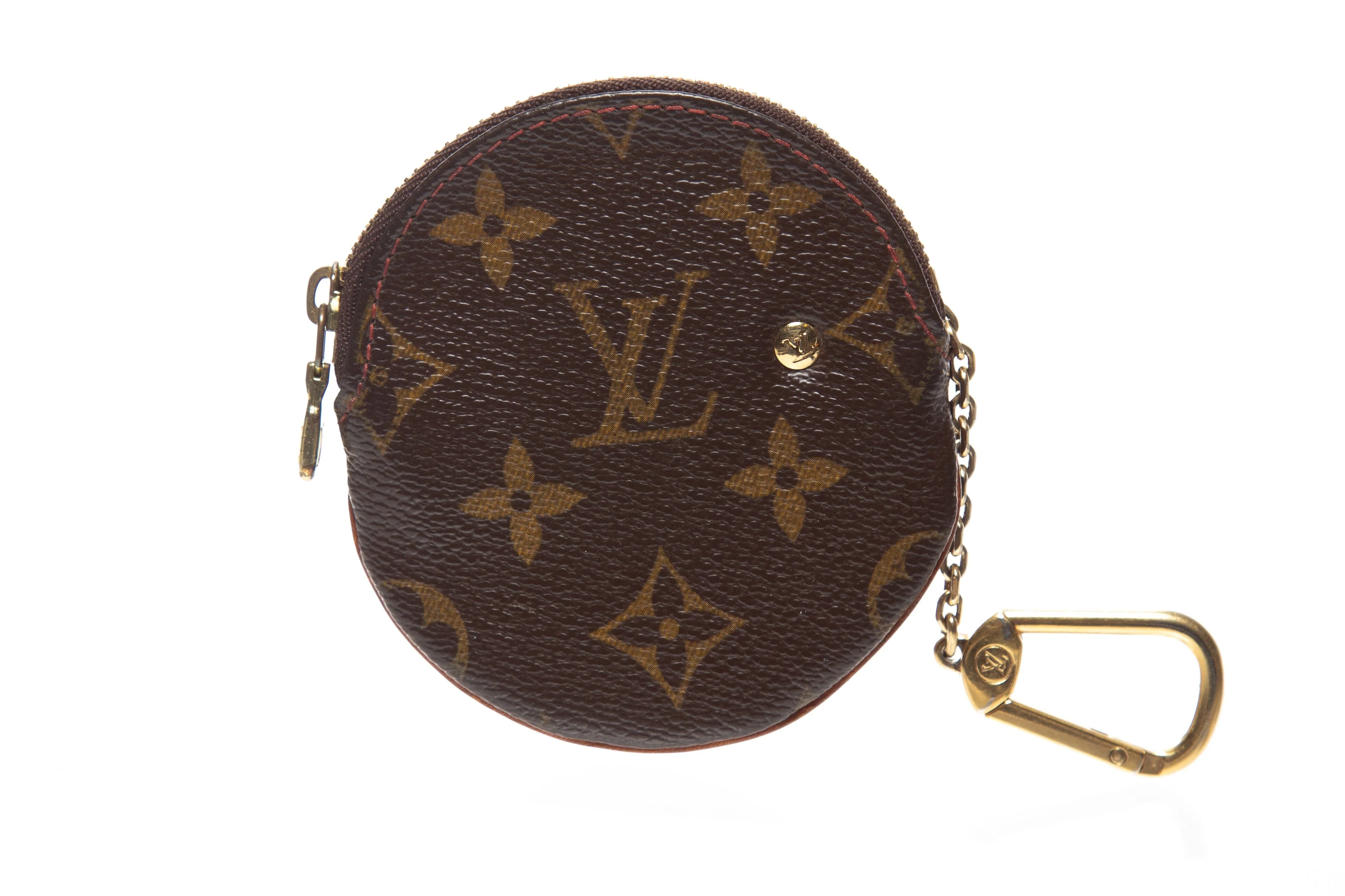 Louis Vuitton Vintage Brown Coated Canvas Cherry Coin Purse - Image 3