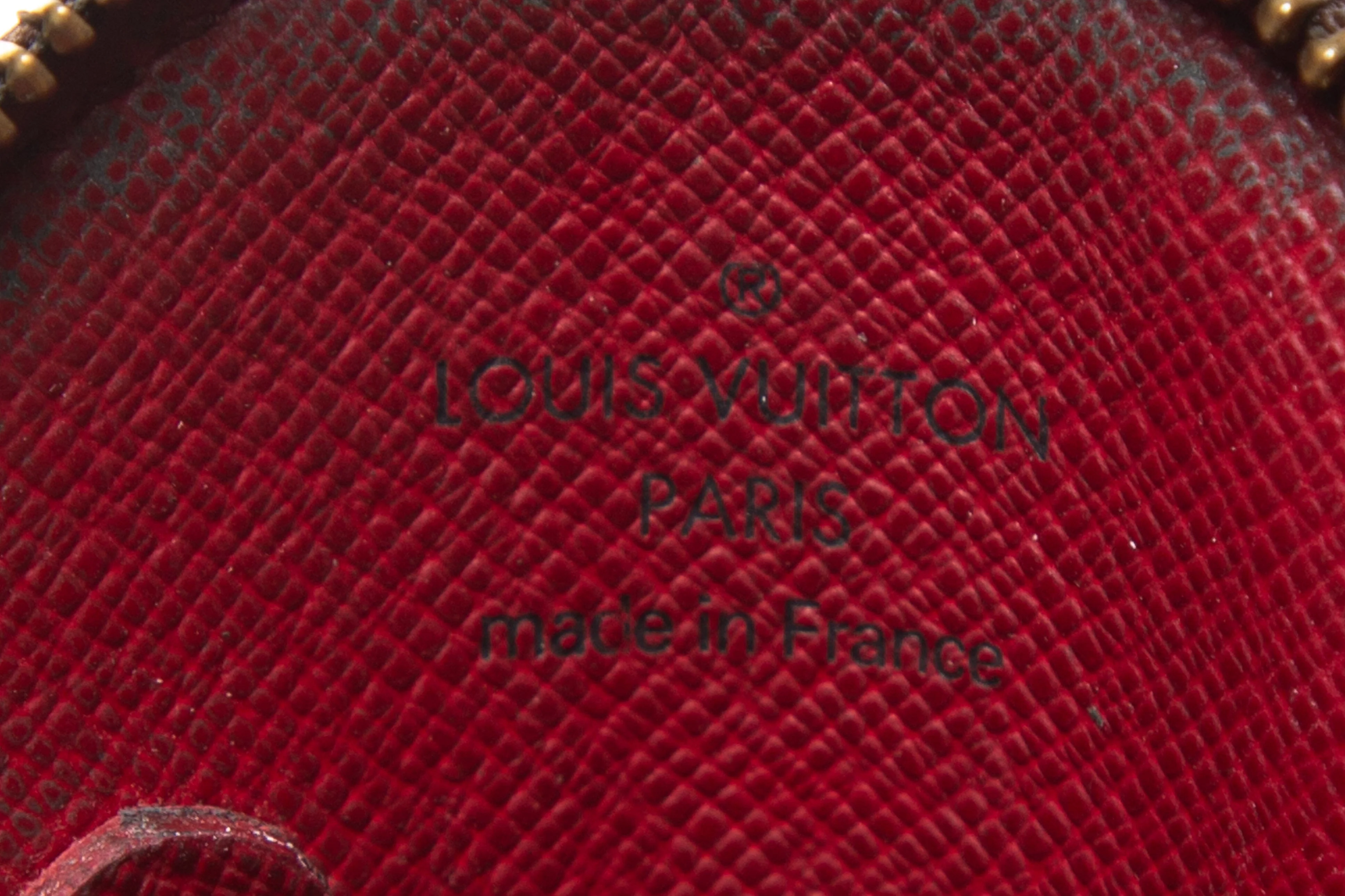 Louis Vuitton Vintage Brown Coated Canvas Cherry Coin Purse - Image 5