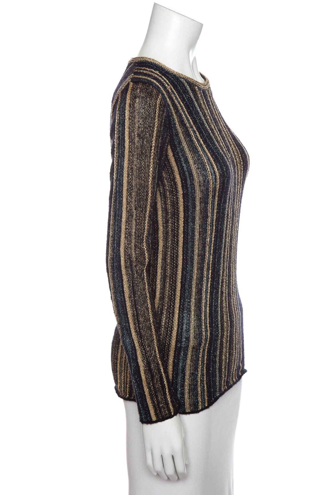 M Missoni Black and Multi Knit Sweater SZ 40 - Image 2