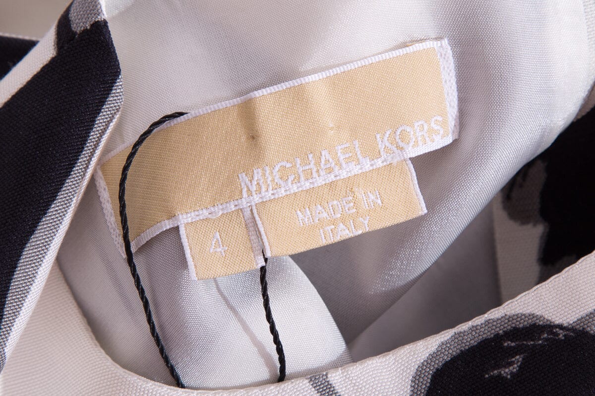 Michael Kors Collection Floral Sleeveless Dress SZ 4 - Image 4