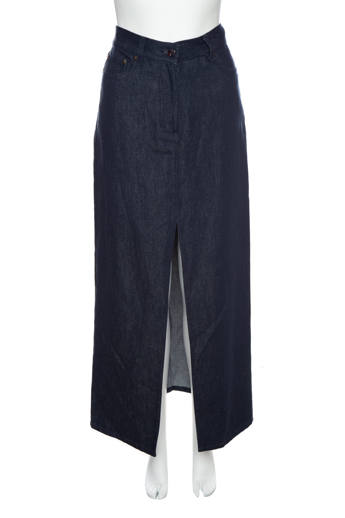 Michael Kors Collection Indigo Denim Skirt SZ 2 NWT