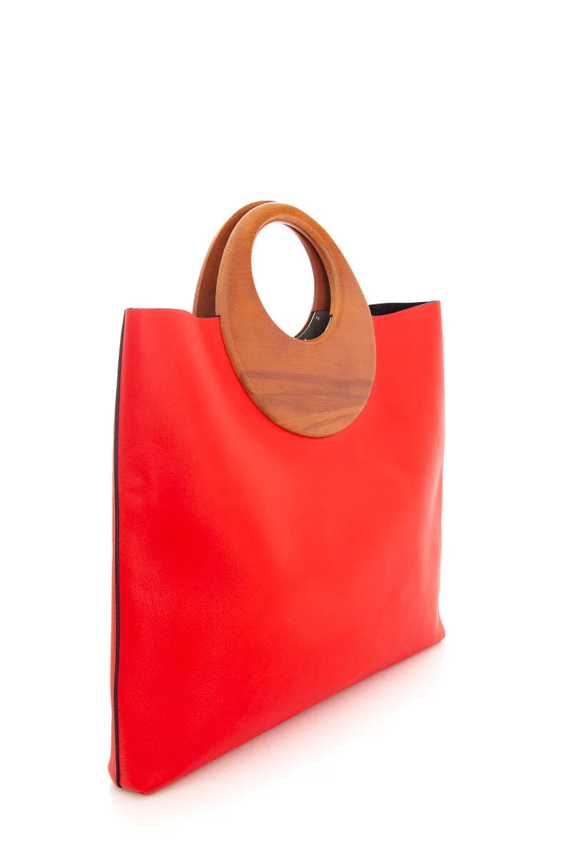 Michael Kors Collection Red Summer Sunset Tote - Image 2