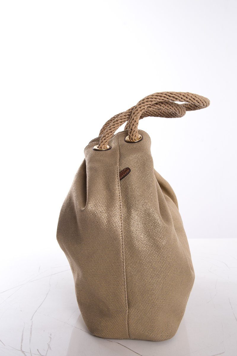 Michael Kors Gold Glitter Beach Hobo Shoulder Bag - Image 3