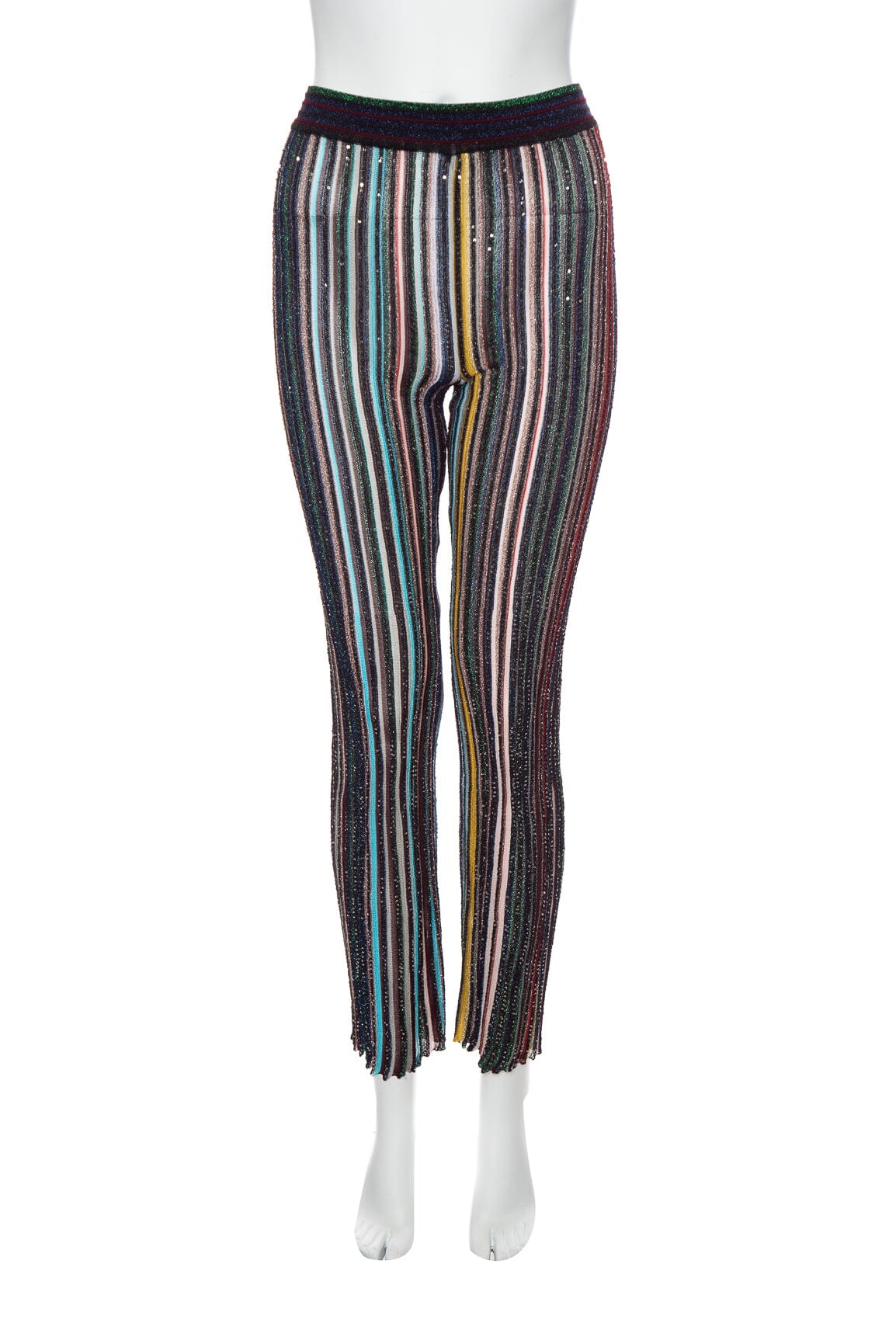Missoni Black and Mutli Sequins Pants SZ 38