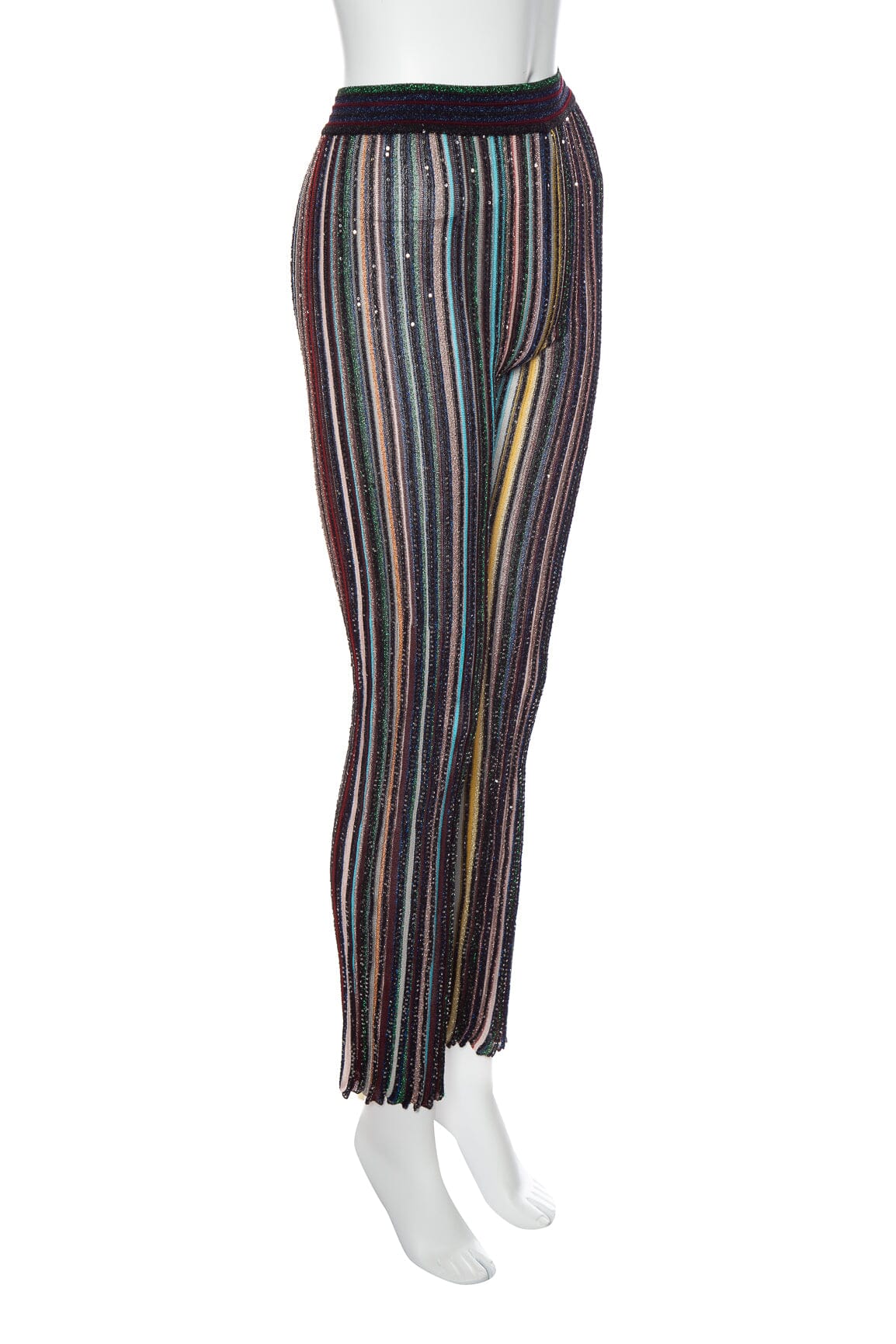 Missoni Black and Mutli Sequins Pants SZ 38 - Image 2