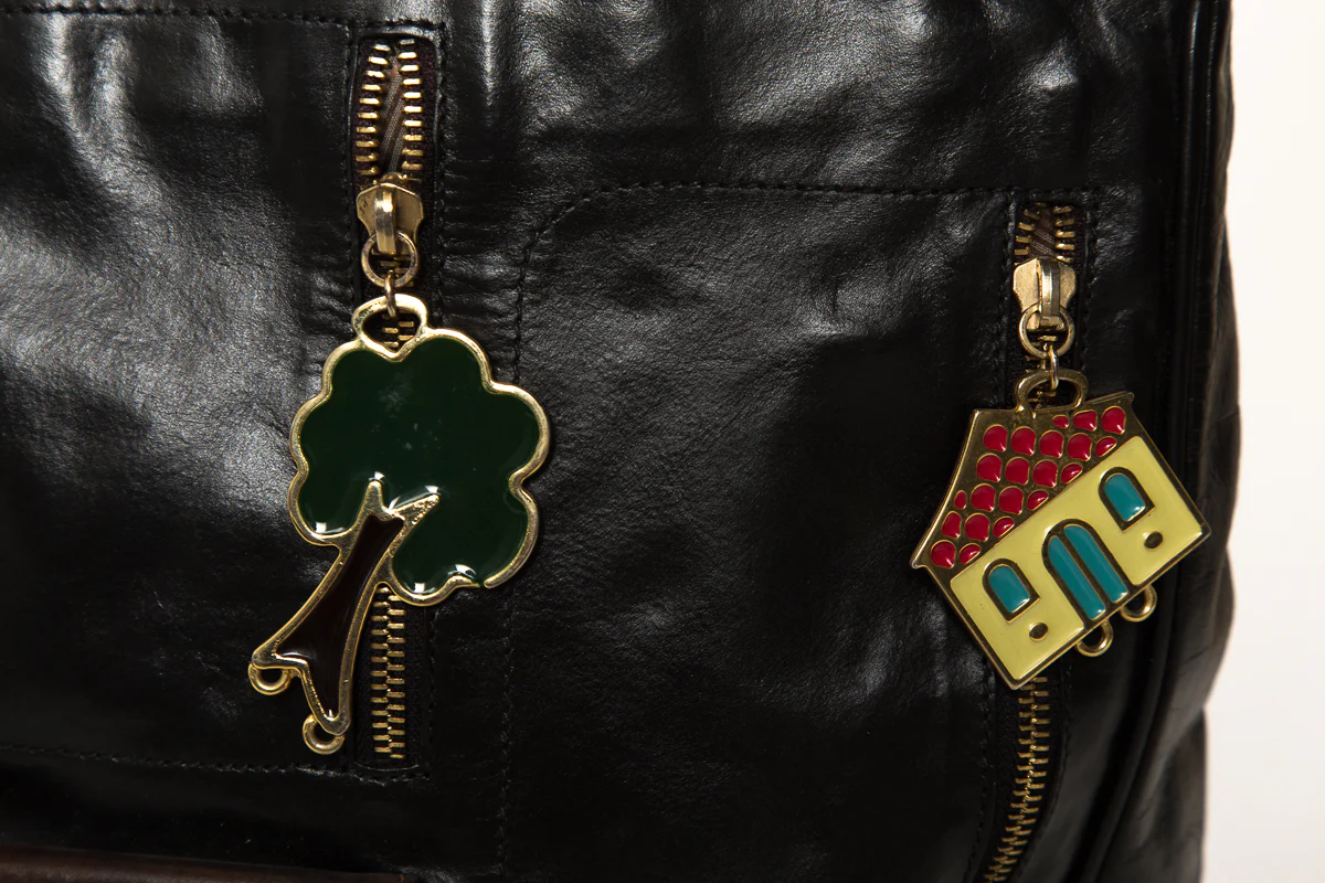 Moschino Black & Brown Handbag - Image 9