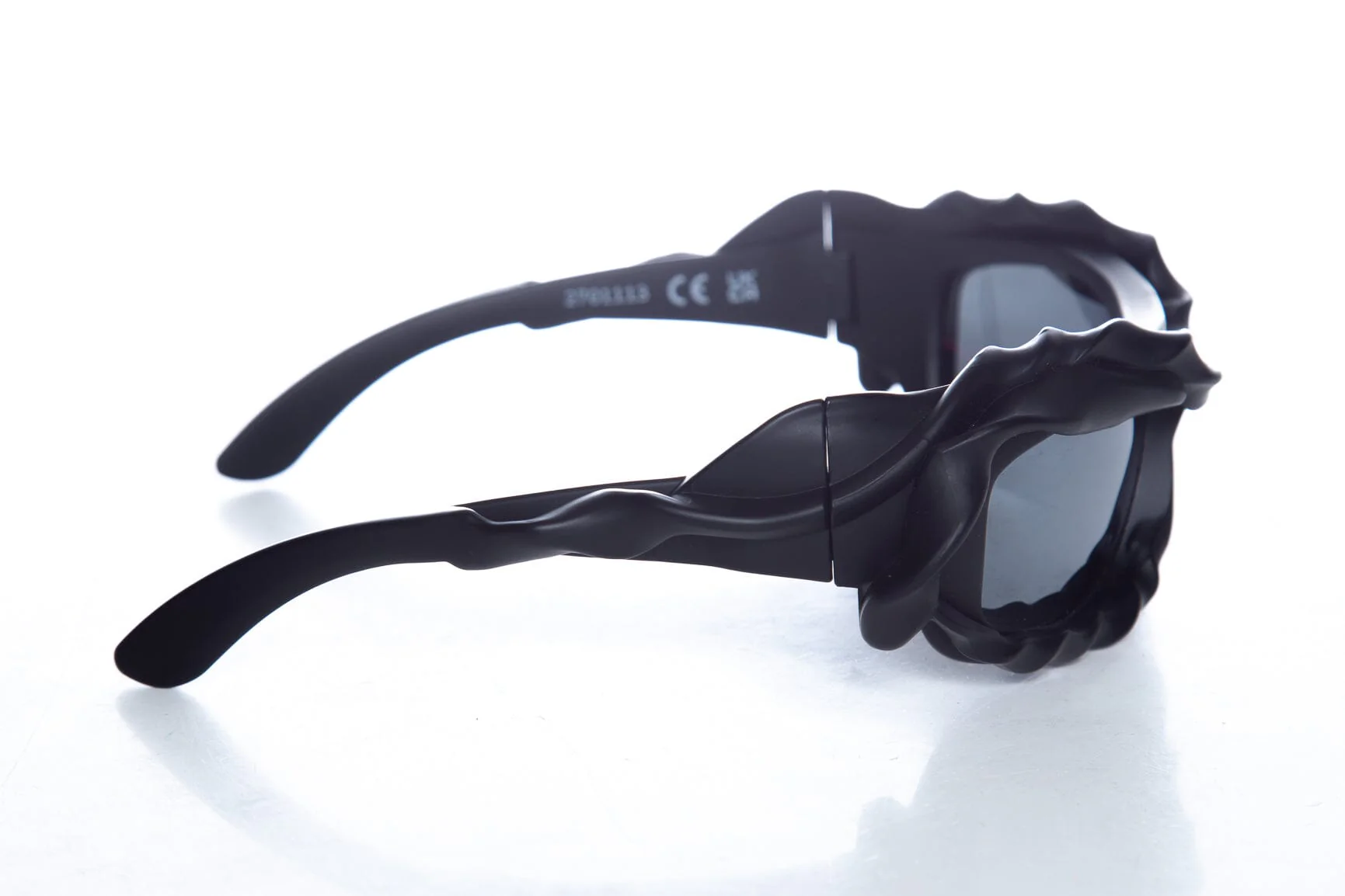 Ottolinger Black Twisted Sunglasses - Image 3