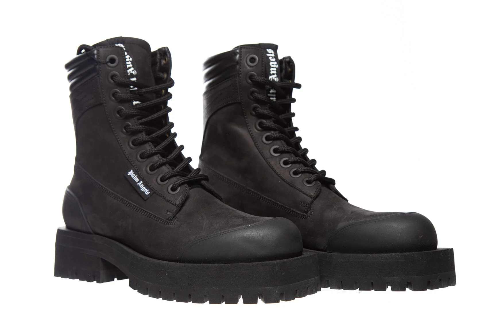 Palm Angels Black Combat "Desert" Boots SZ 40 - Image 3