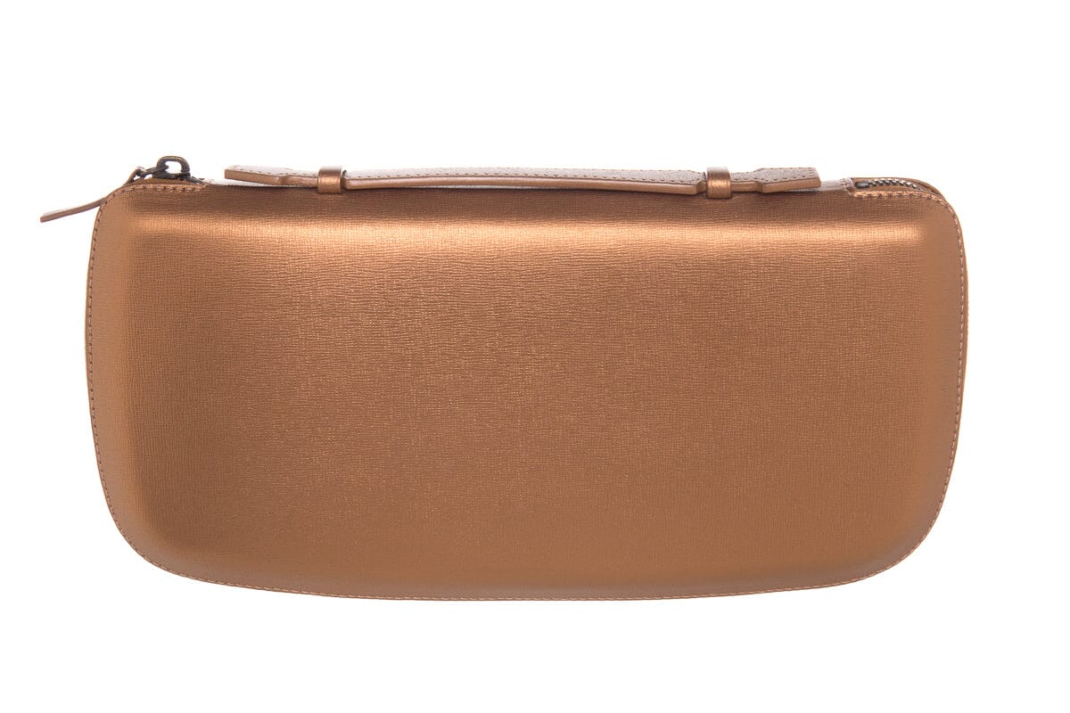 Perrin Bronze Leather Pouch - Image 4
