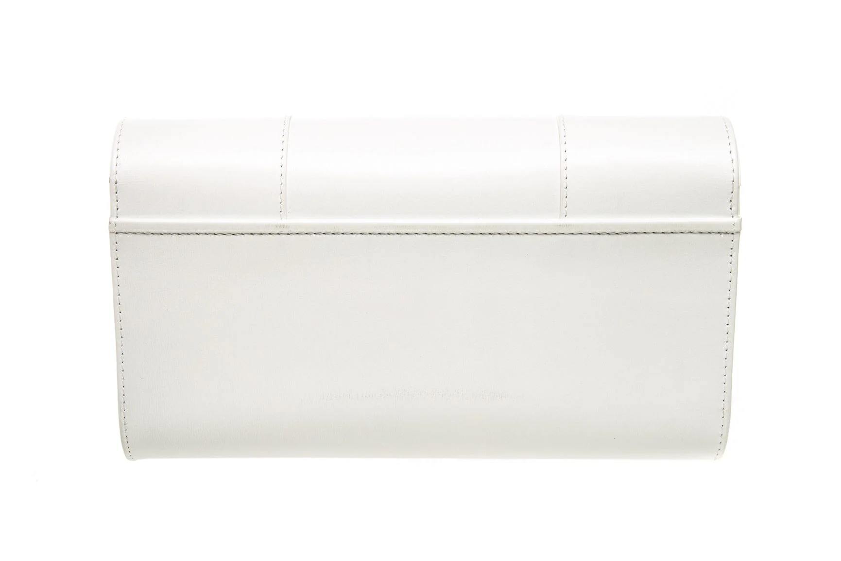 Perrin White & Silver Clutch - Image 4