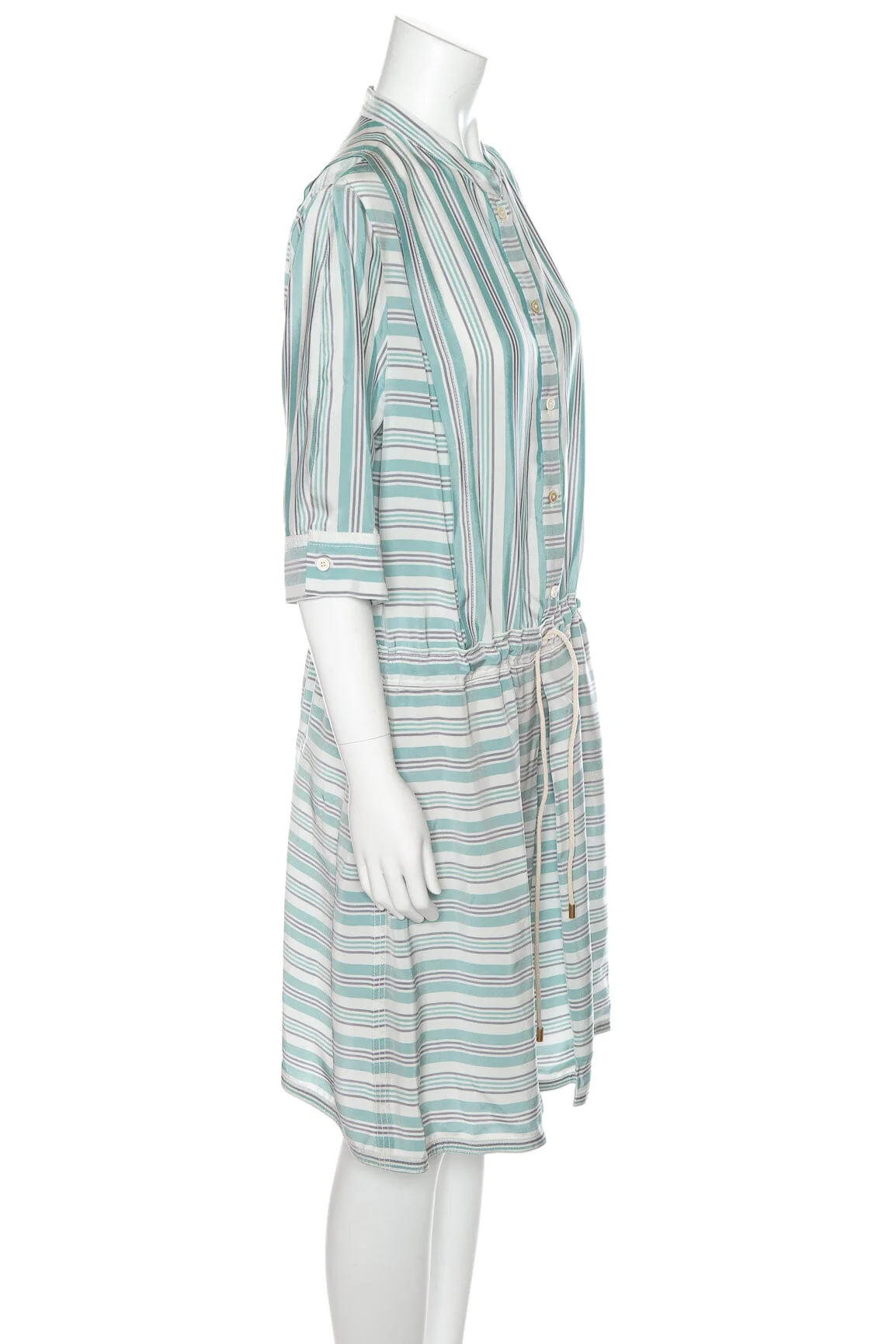 Piazza Sempione Multi Stripe Dress SZ 48 NWT - Image 2